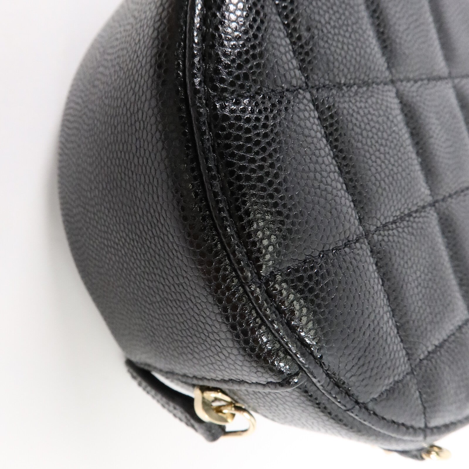 CHANEL 牛皮皮革Round Clutch With Chain肩背袋