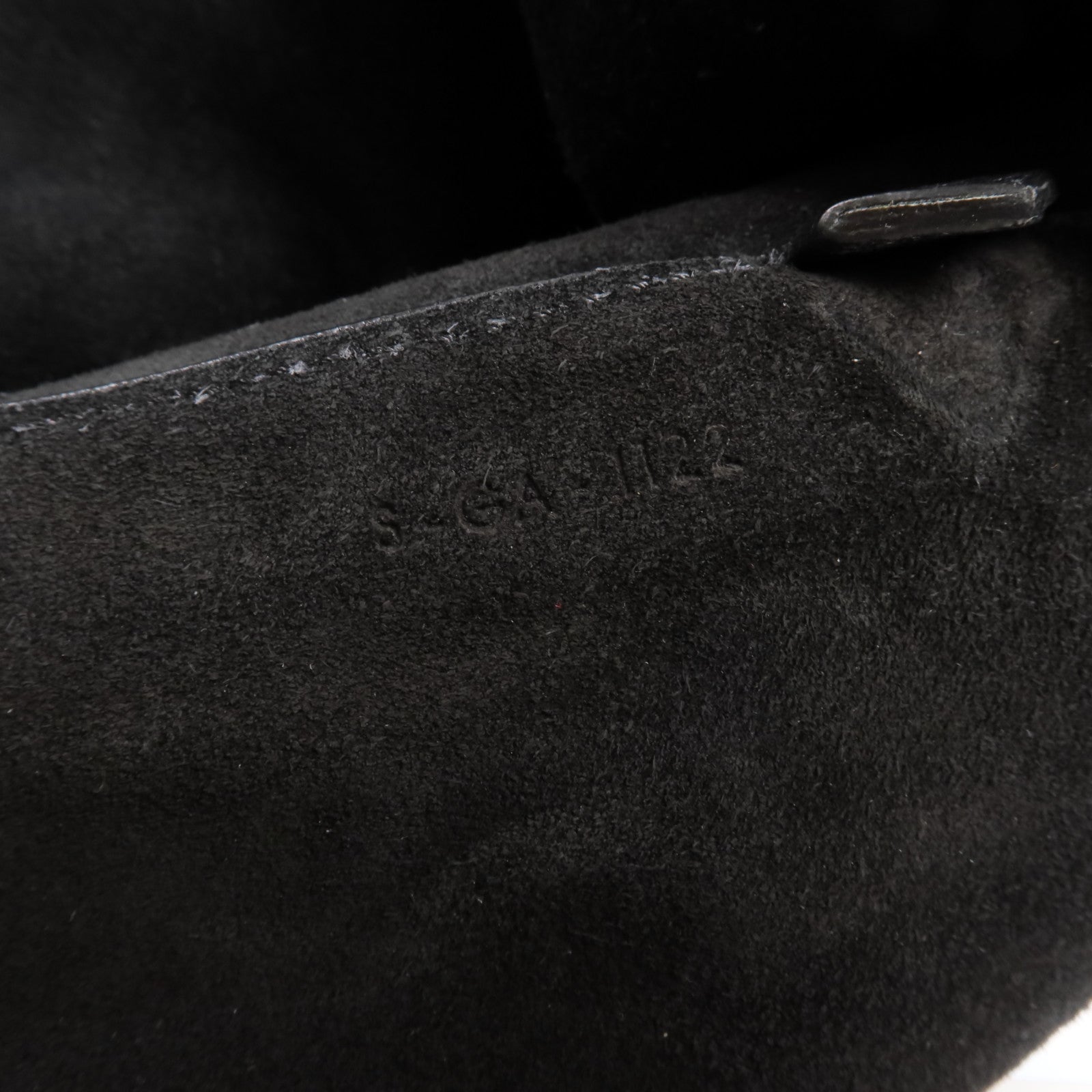 CELINE 牛皮皮革Tote Bag銀扣肩背袋