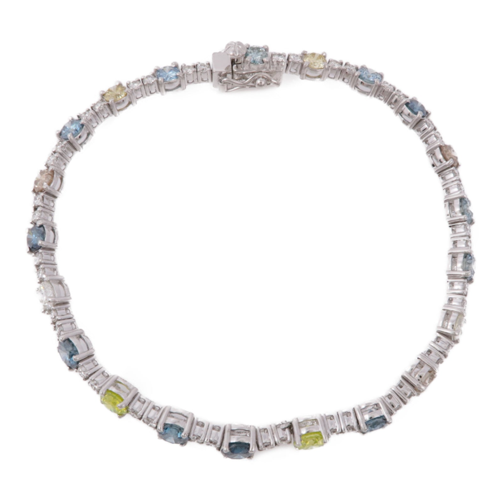 JEWELRY 【激減優惠】18K白金Diamond Bracelet鑽石手鏈