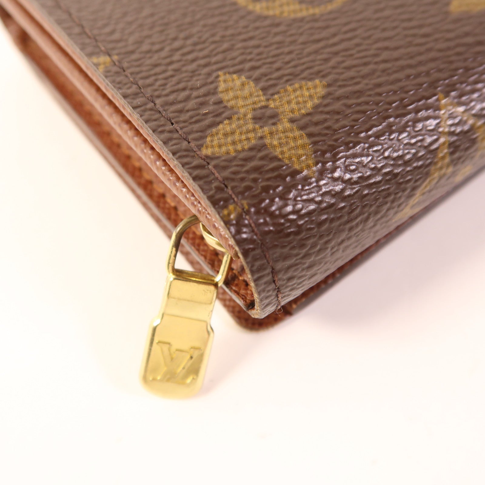 LOUIS VUITTON Monogram Portefeuille金扣錢包