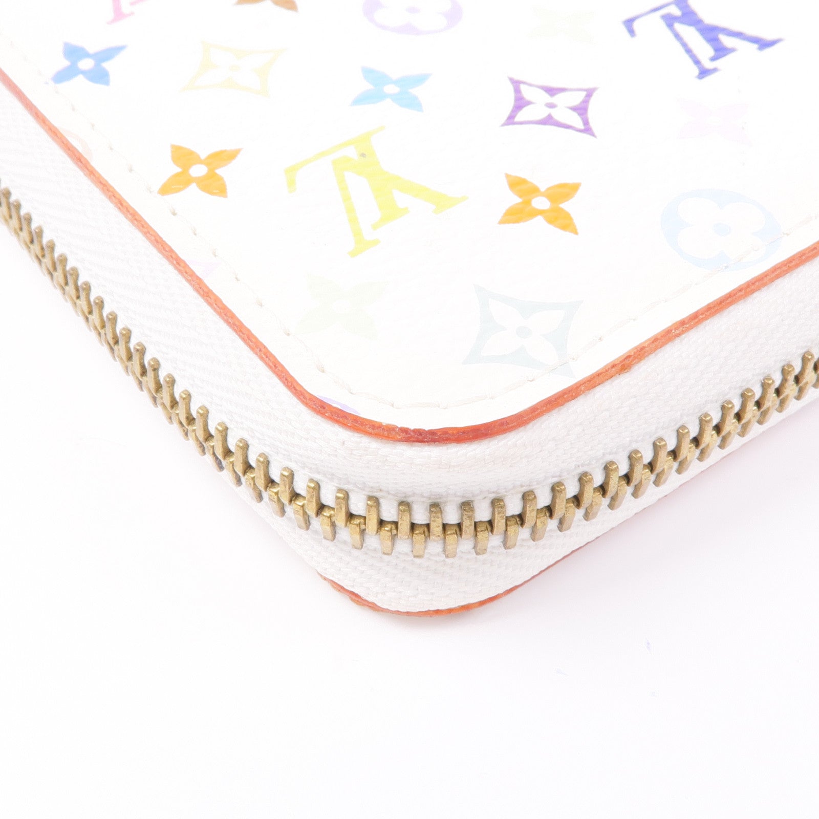 LOUIS VUITTON Monogram Multicolore Zipper Wallet金扣長錢包