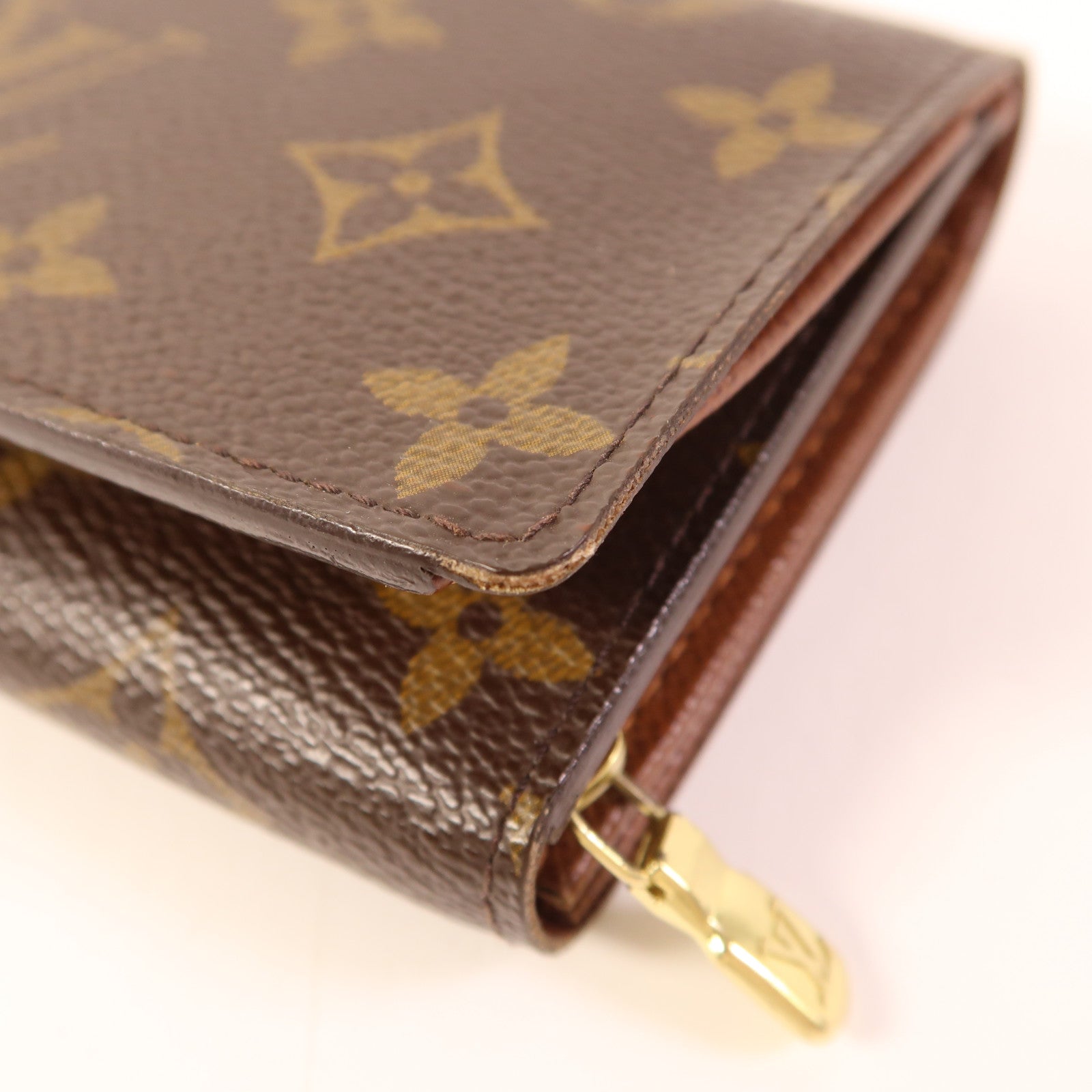 LOUIS VUITTON Monogram Portefeuille金扣錢包