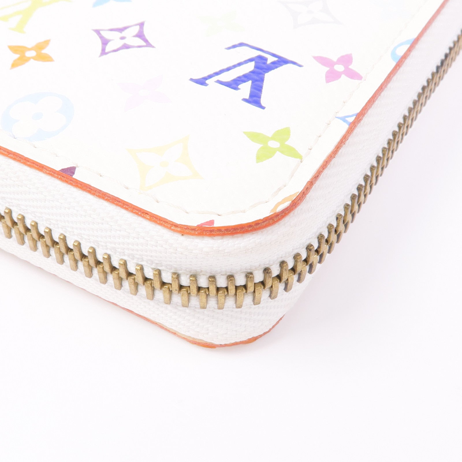 LOUIS VUITTON Monogram Multicolore Zipper Wallet金扣長錢包