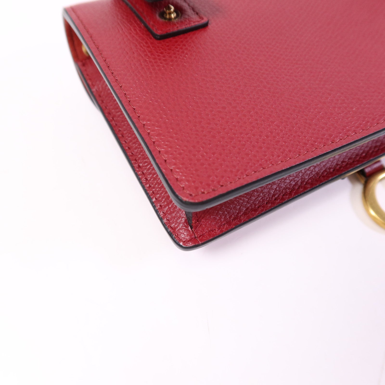 Dior 牛皮皮革Saddle Pouch Belt Bag金扣腰包
