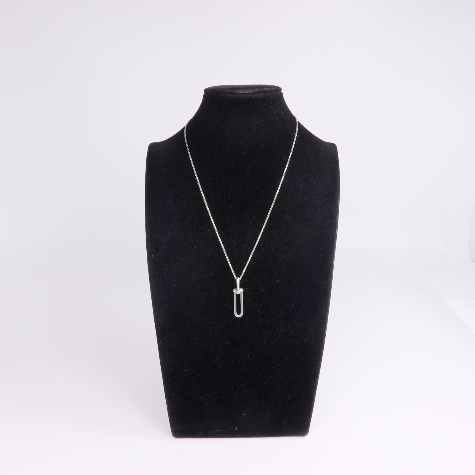 TIFFANY＆CO 925純銀HardWear Necklace項鍊