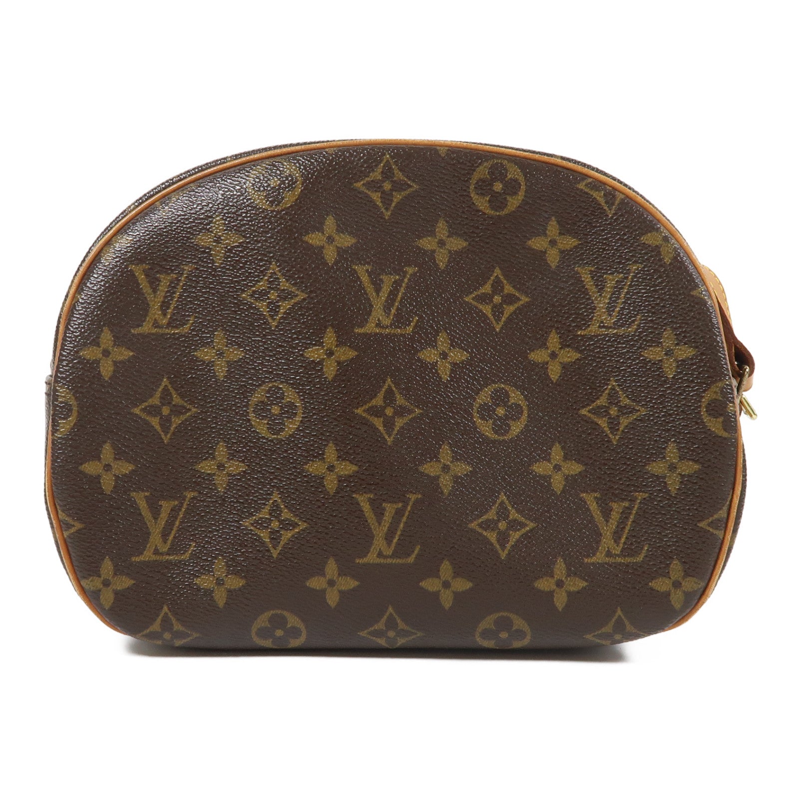 LOUIS VUITTON Monogram Blois金扣肩背袋棕色