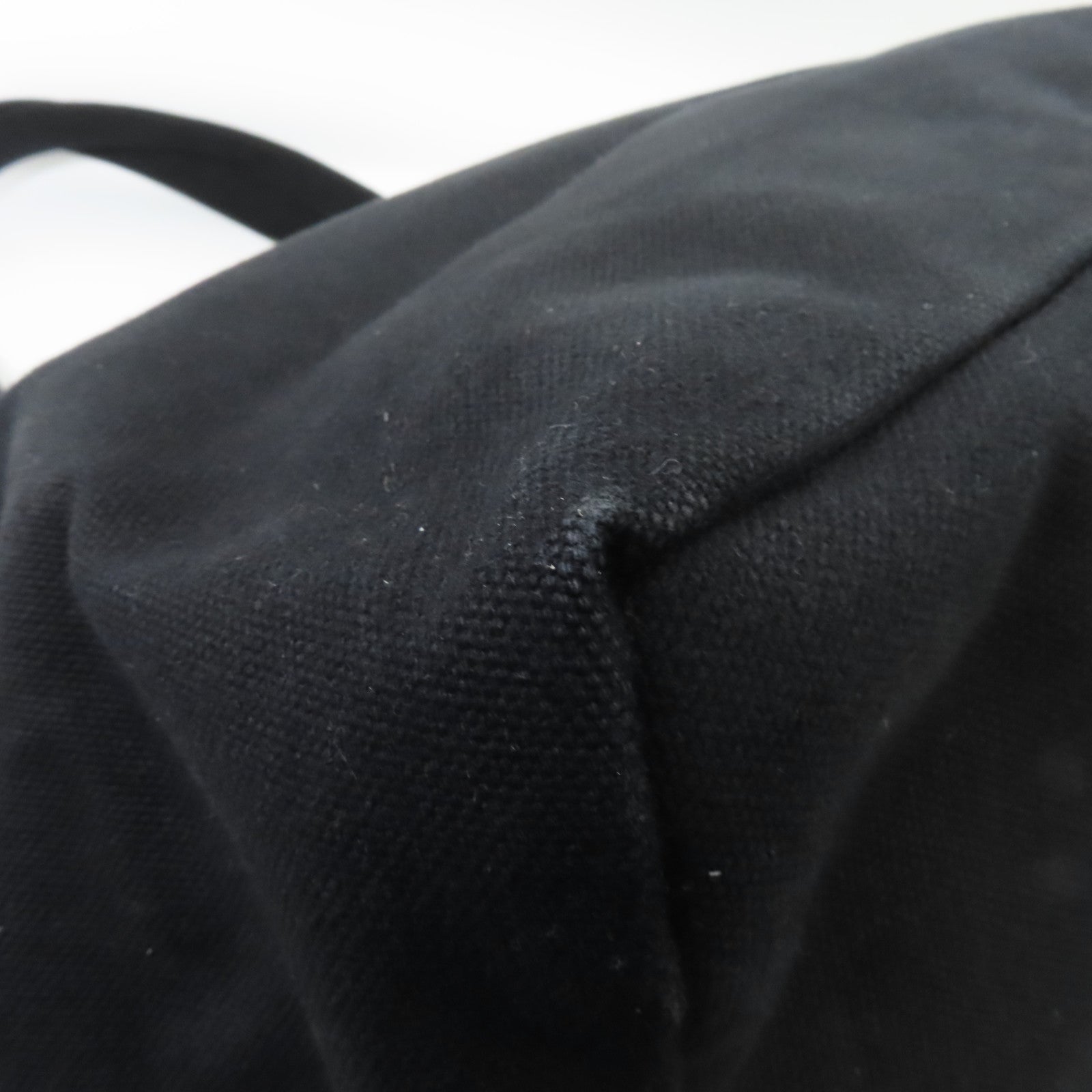 SELECTION 【激減優惠】帆布Tote Bag銀扣手挽袋黑色