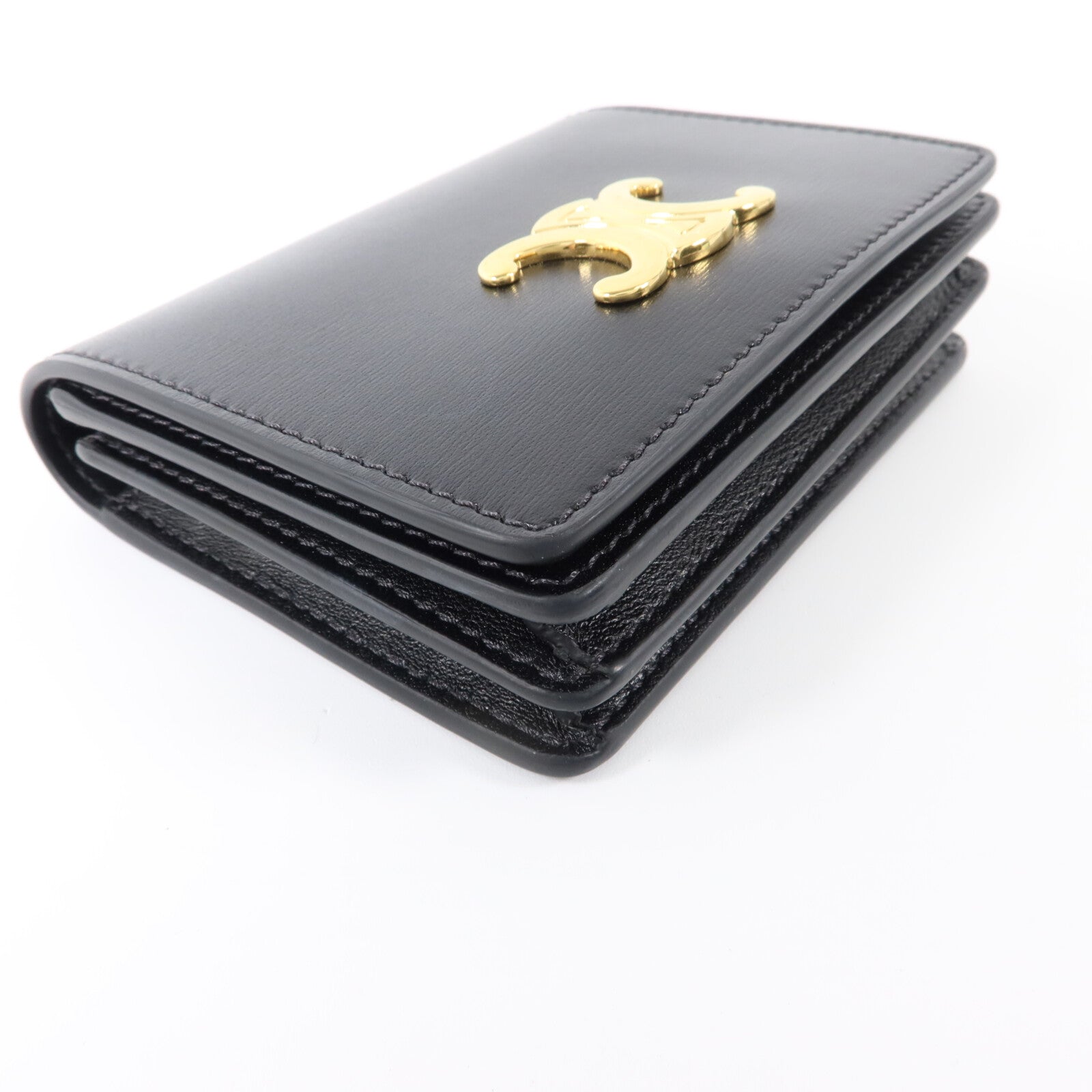 CELINE 牛皮皮革Card Case金扣卡片套