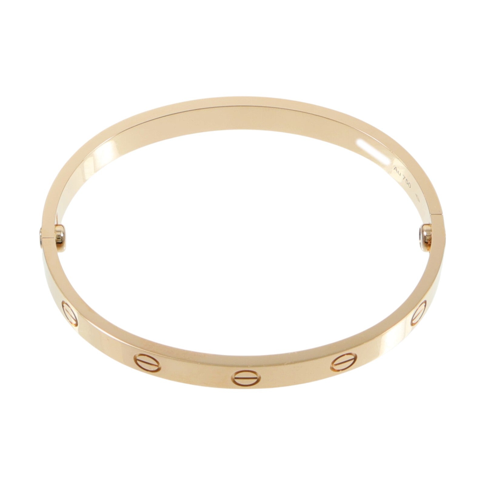 CARTIER 18K玫瑰金Love Bracelet手鐲
