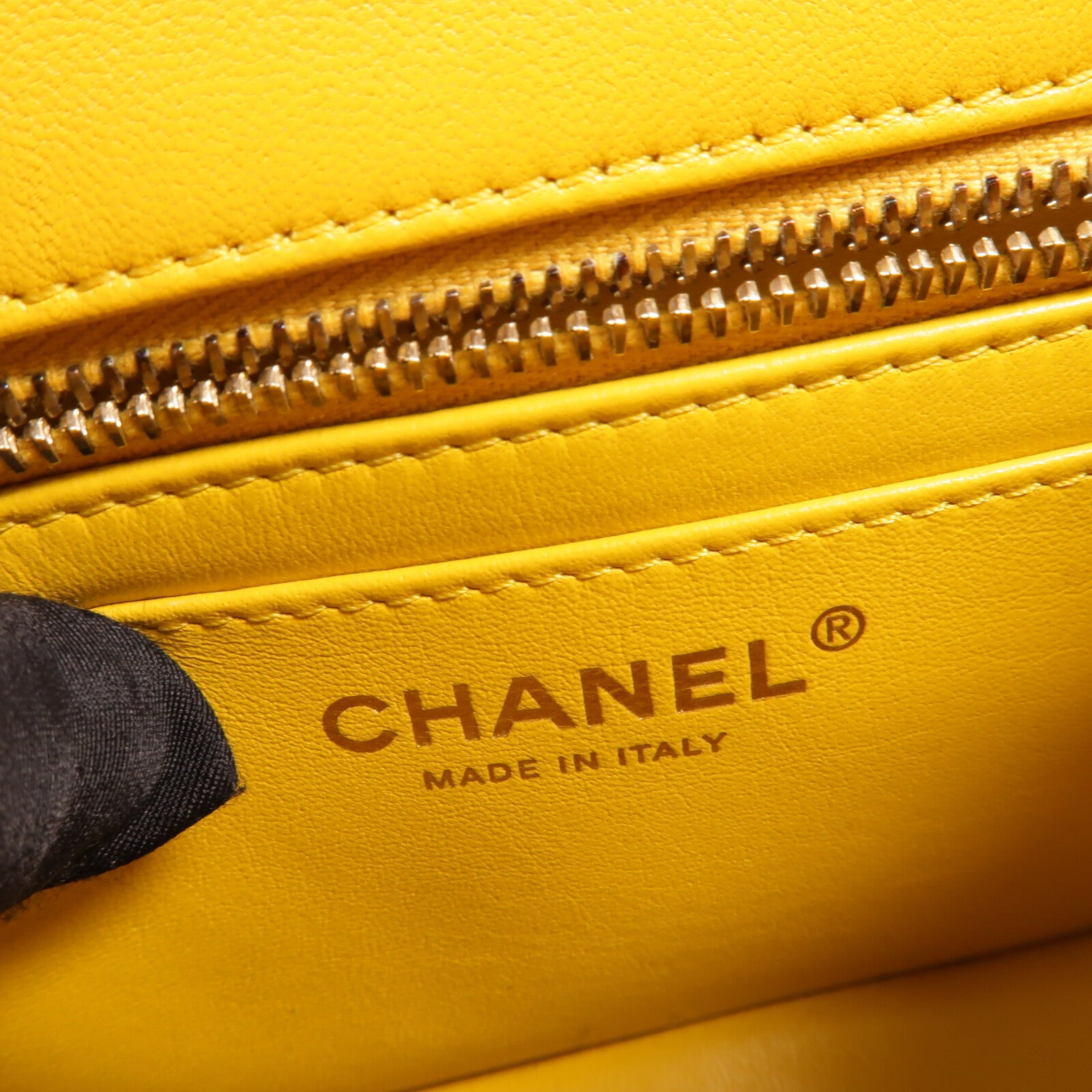 CHANEL 羊皮皮革Classic 17鏈帶肩背袋