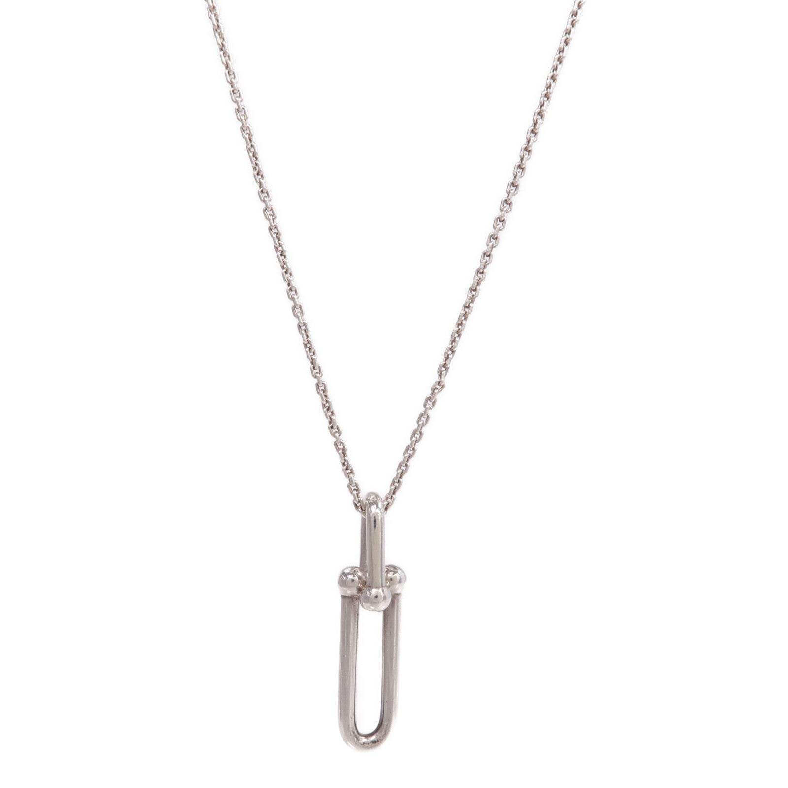 TIFFANY＆CO 925純銀HardWear Necklace項鍊