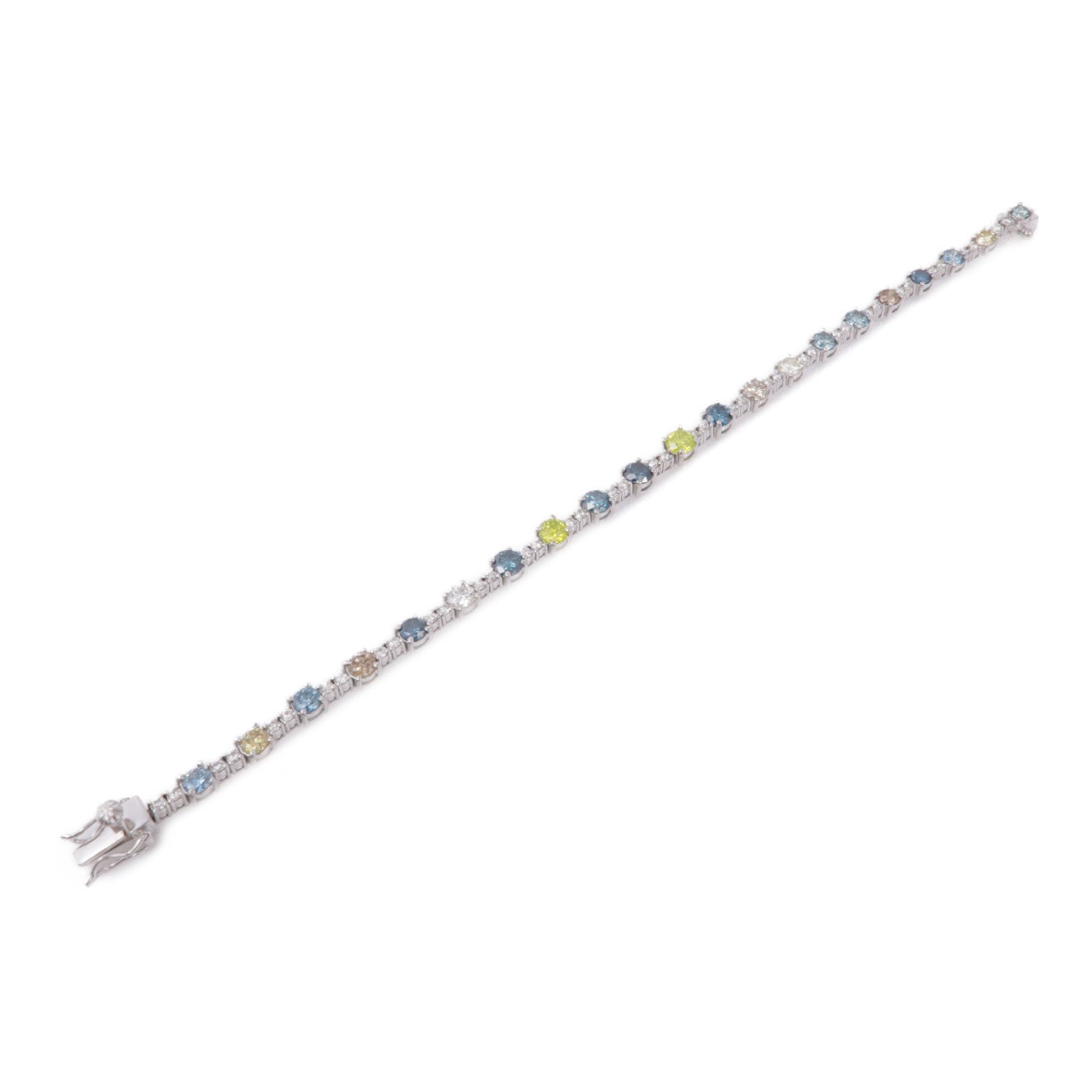JEWELRY 【激減優惠】18K白金Diamond Bracelet鑽石手鏈