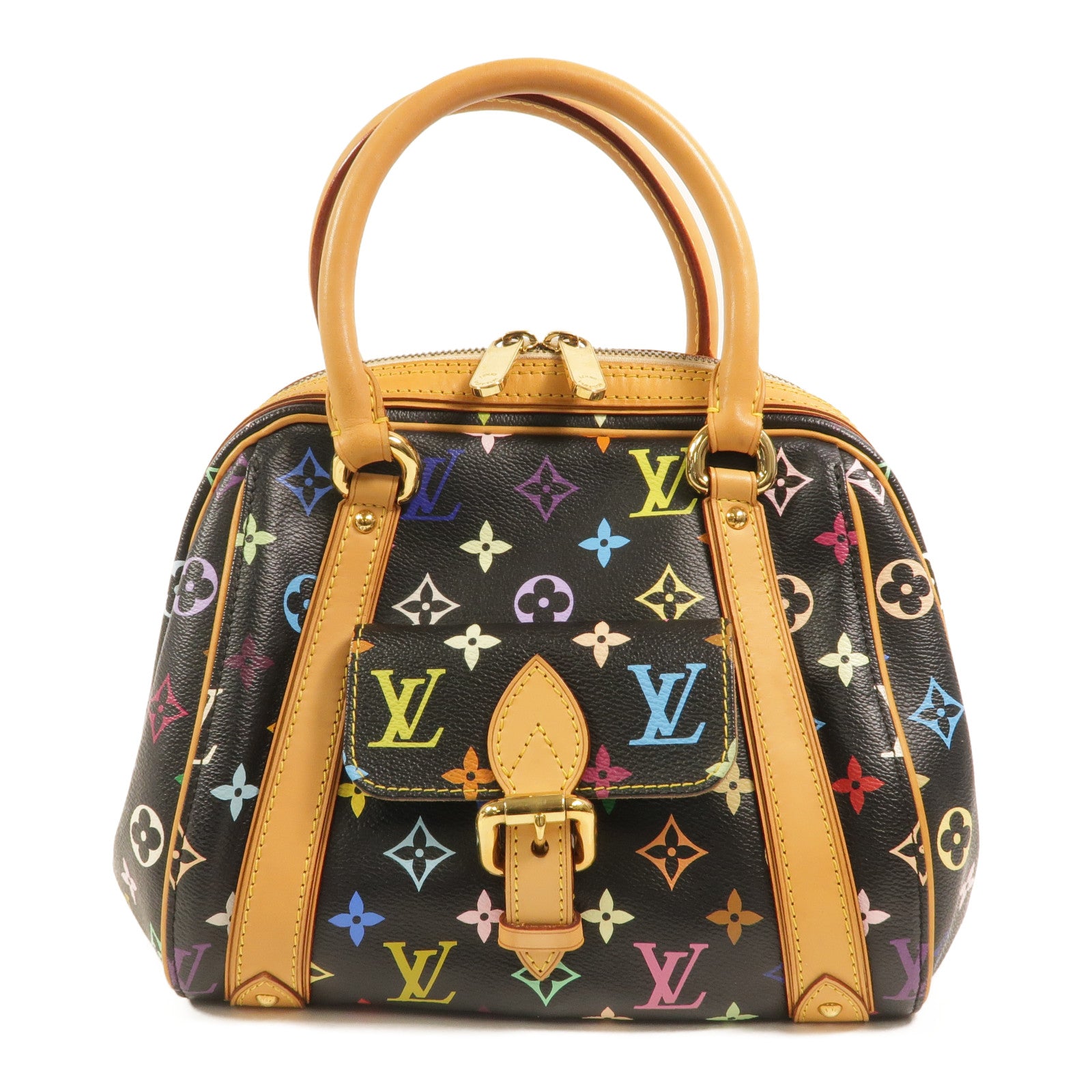 LOUIS VUITTON Monogram Multicolore Priscilla手挽袋