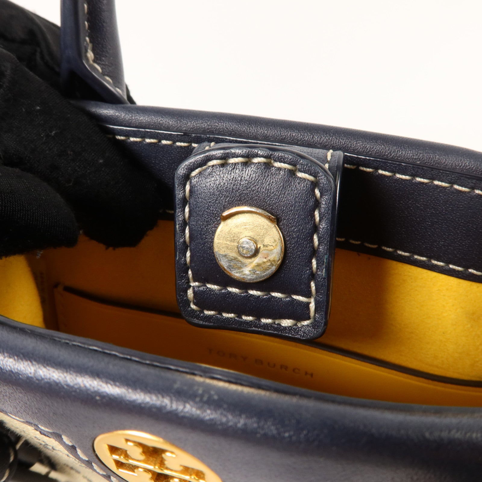 Tory Burch 帆布T Monogram Jacquard Mini Tote手挽肩背兩用袋
