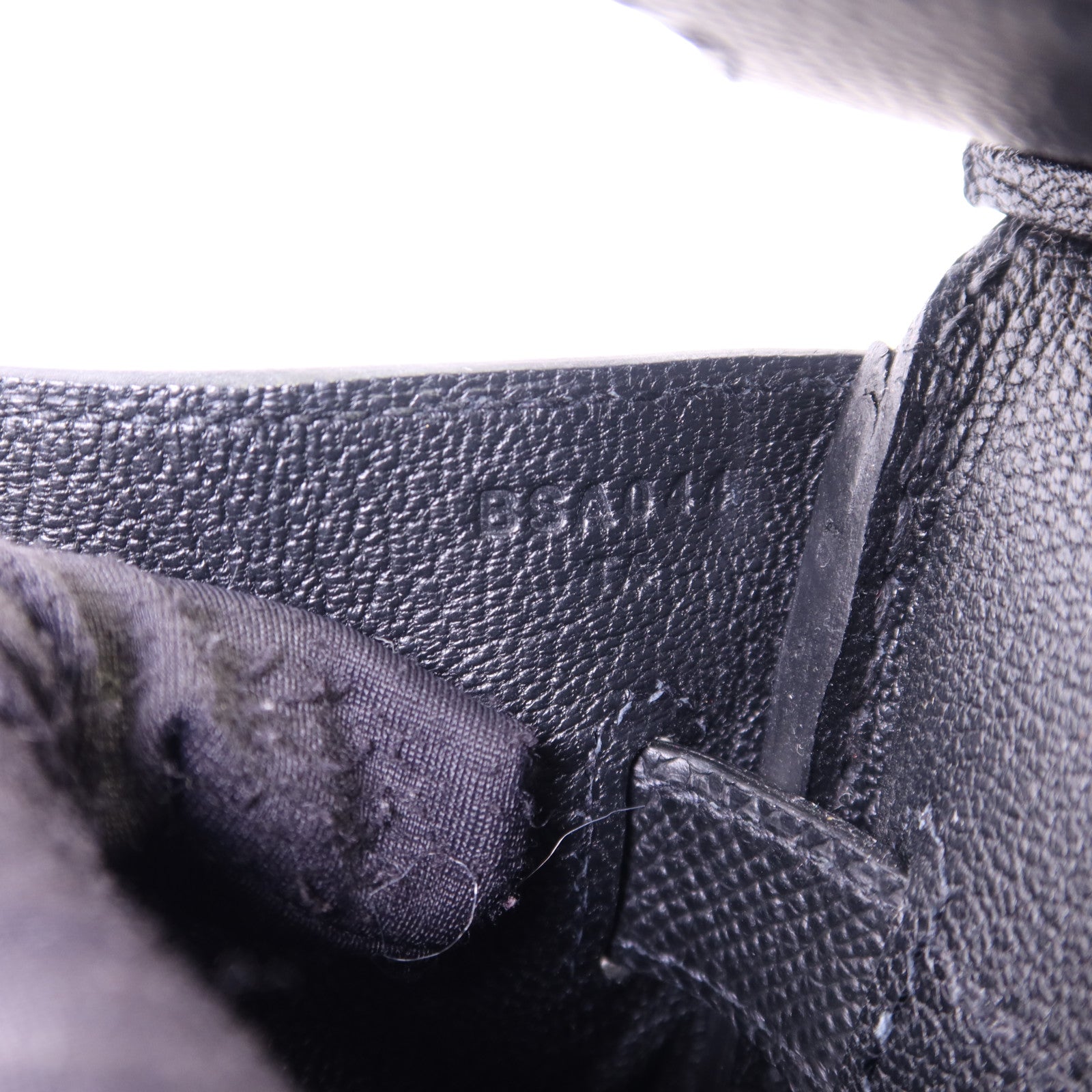 HERMES Epsom皮革Birkin 30金扣手挽袋Noir