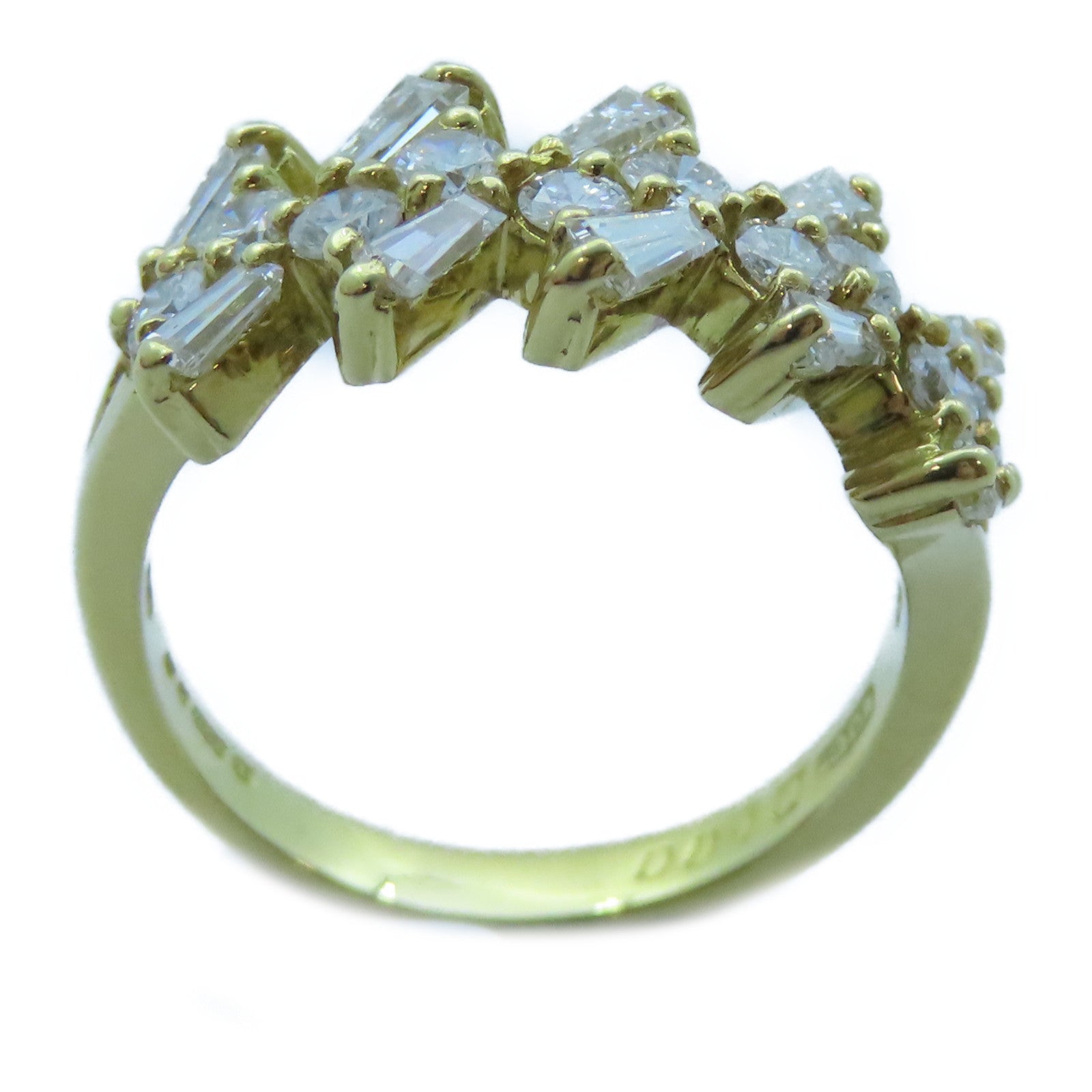 JEWELRY 【激減優惠】18K黃金Diamond Ring 1.00ct鑽石戒指US#5.25