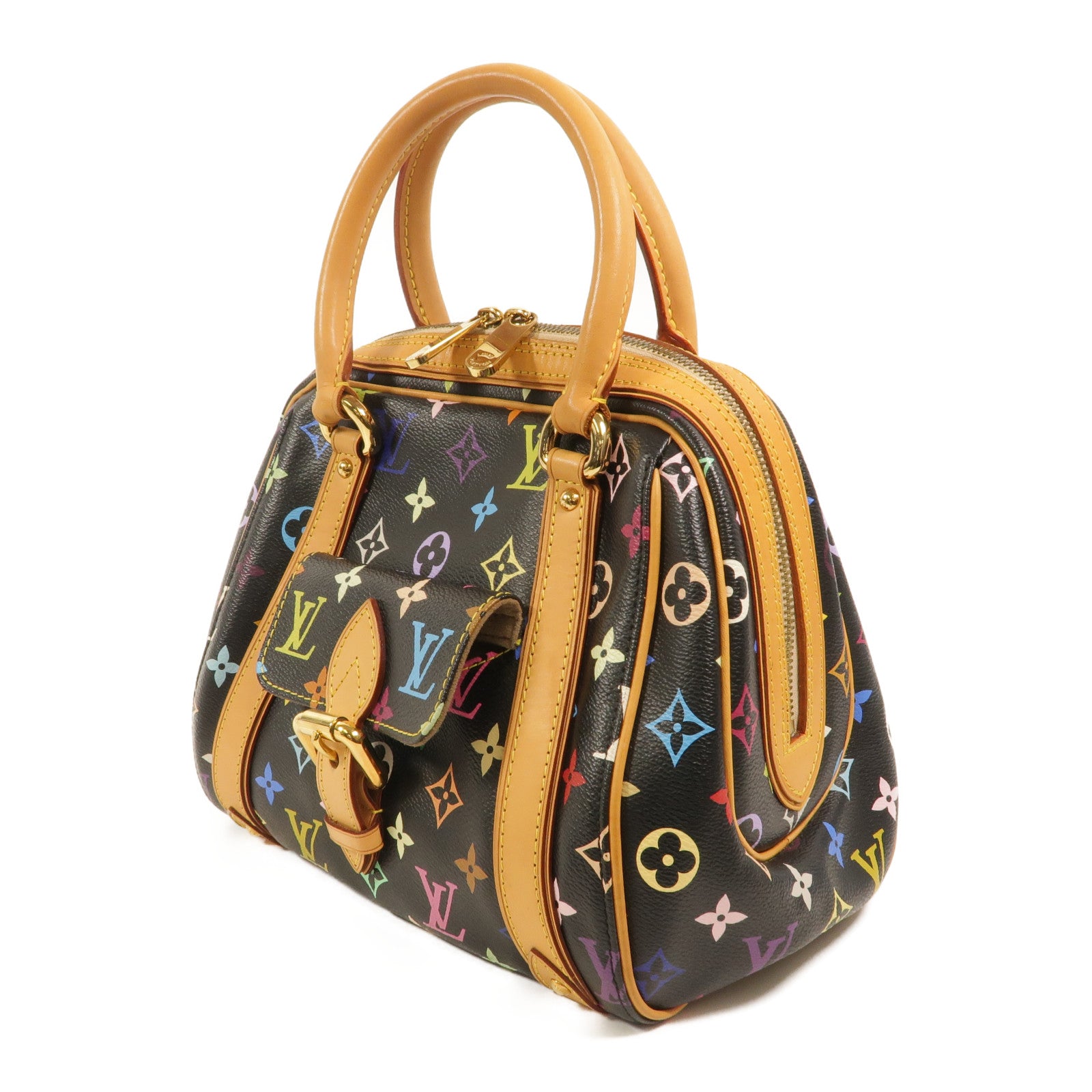 LOUIS VUITTON Monogram Multicolore Priscilla手挽袋