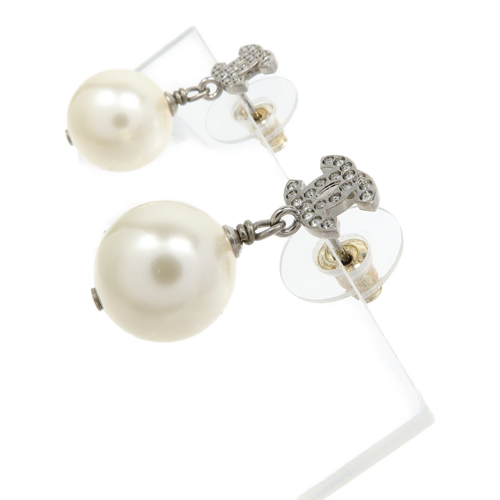 CHANEL 金屬/PVC Earrings耳環