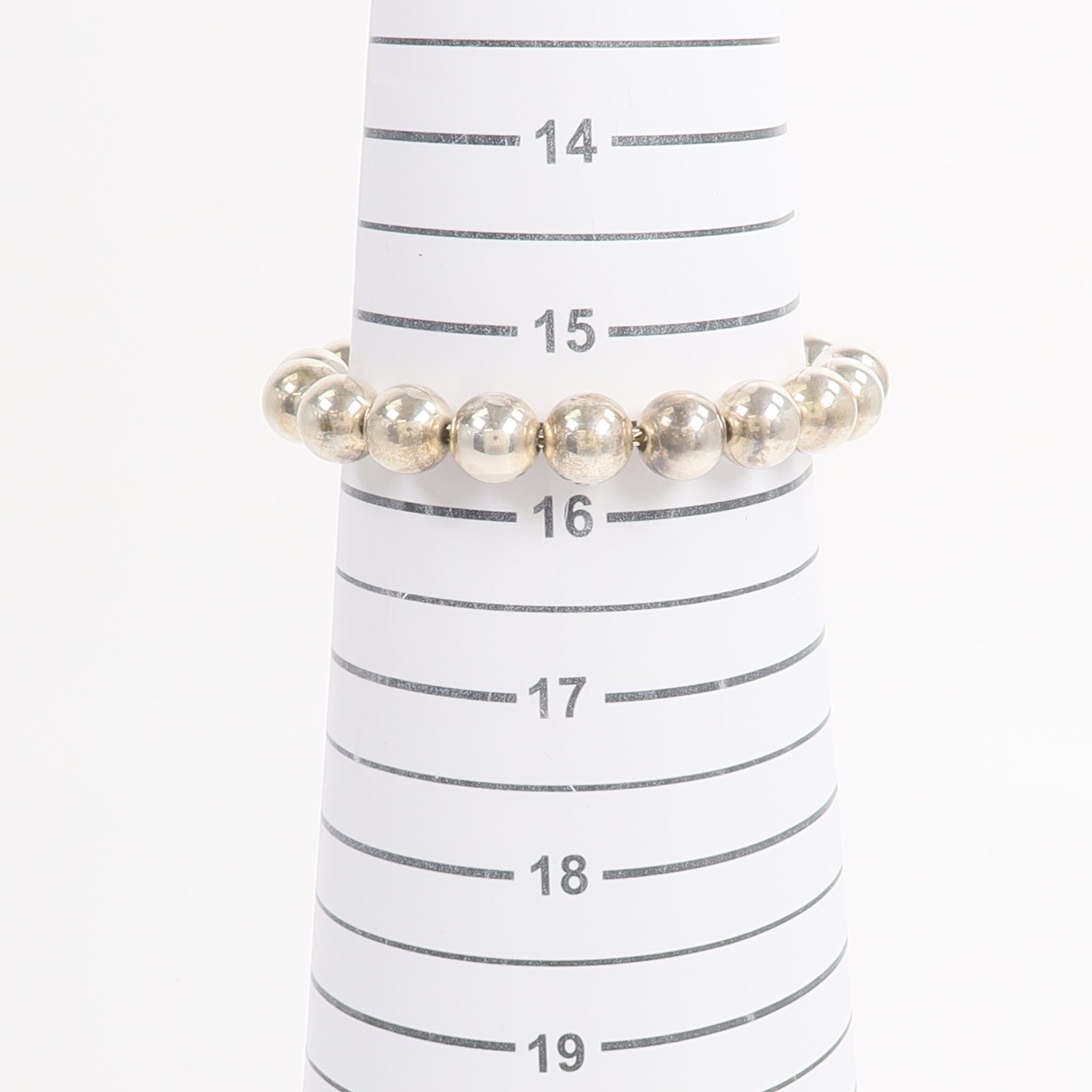 TIFFANY＆CO 925純銀Ball Bracelet手鏈