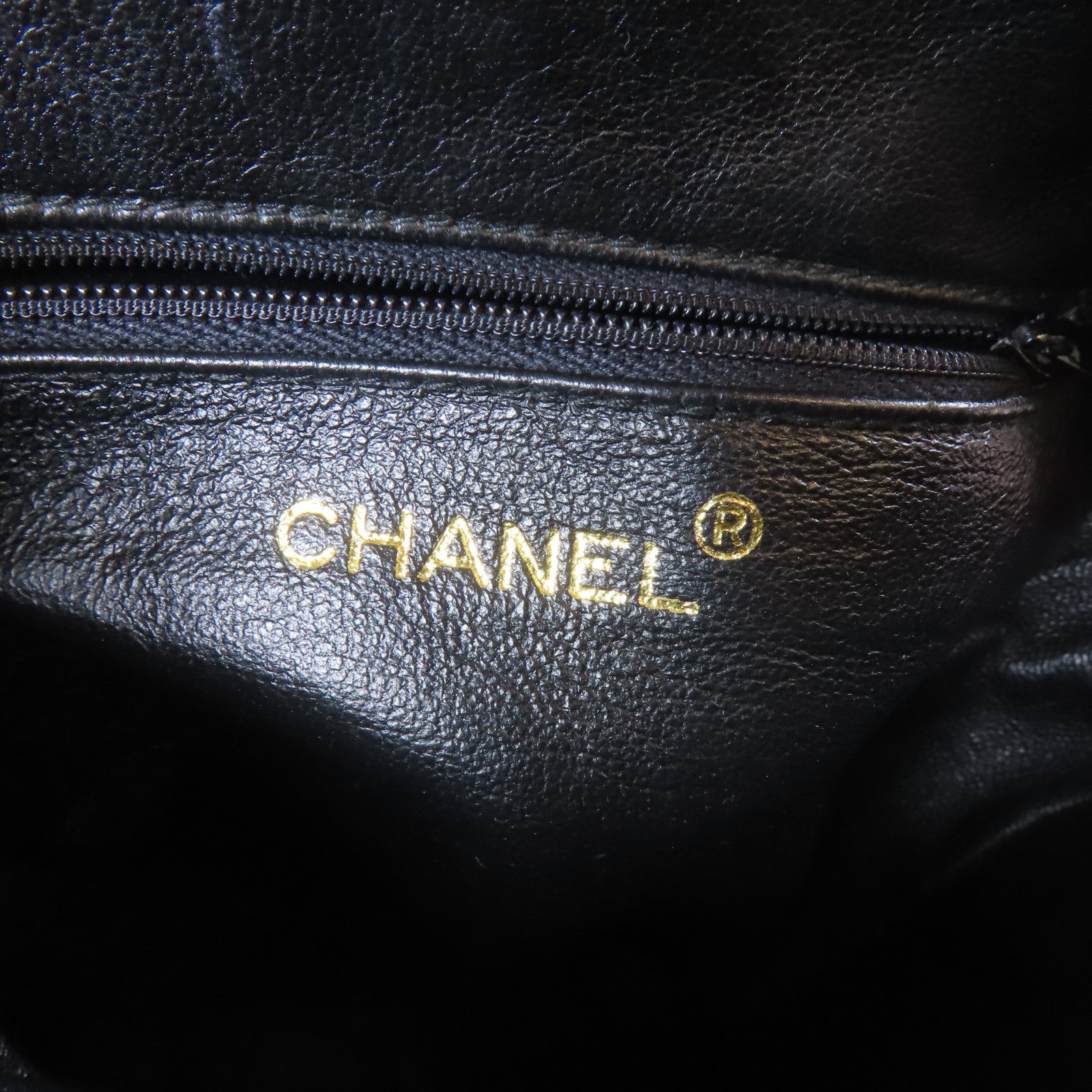 CHANEL 【激減優惠】菱格羊皮皮革Vintage Chain Shoulder金扣鏈帶肩背袋黑色