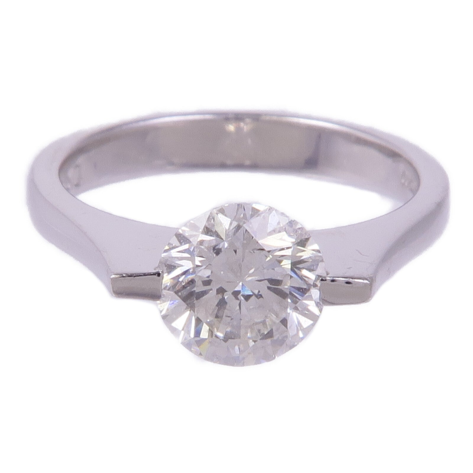 JEWELRY PT900鉑金Diamond Ring鑽石戒指US#4.5