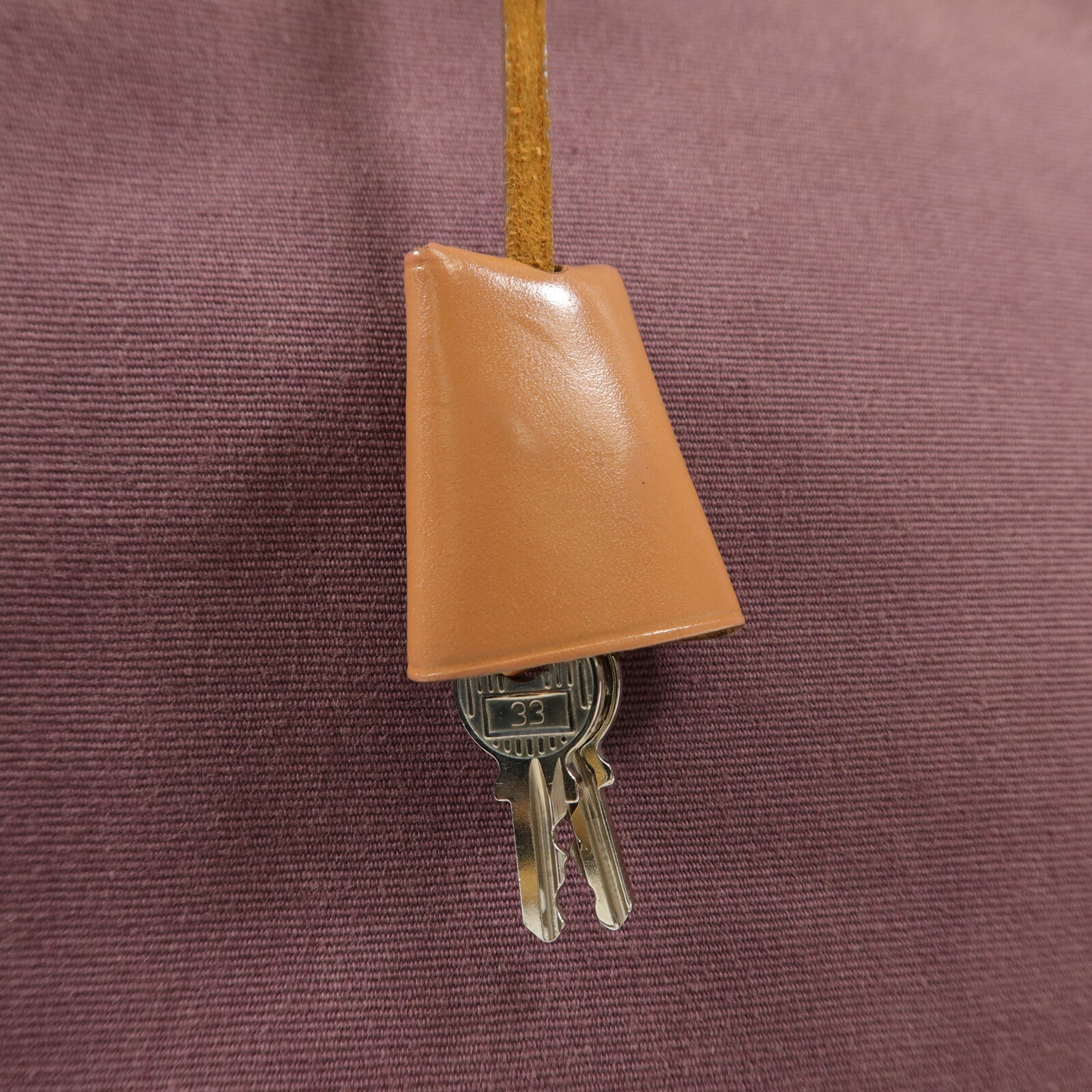HERMES 帆布Herbag PM手挽肩背兩用袋Anemone