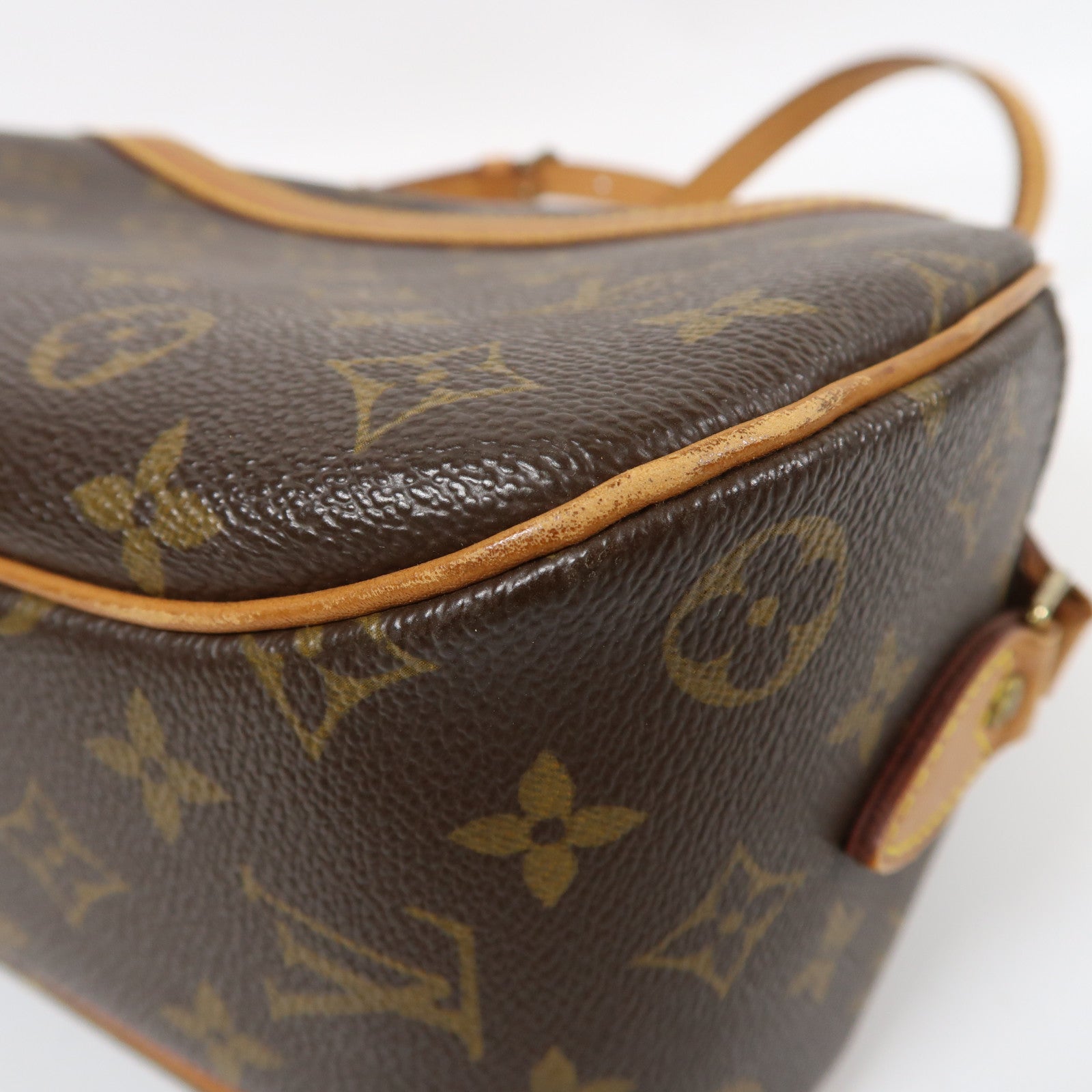 LOUIS VUITTON Monogram Blois金扣肩背袋棕色