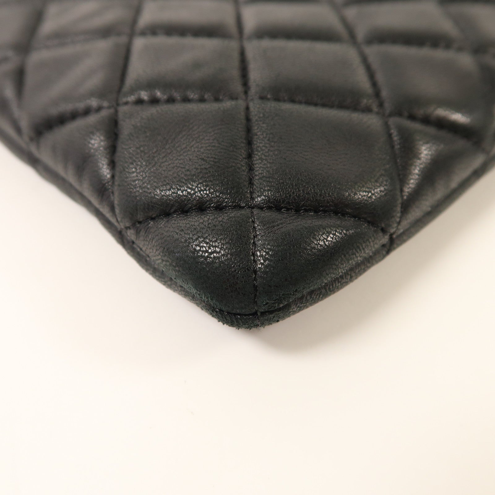 CHANEL 羊皮皮革Clutch Bag金扣手拿包