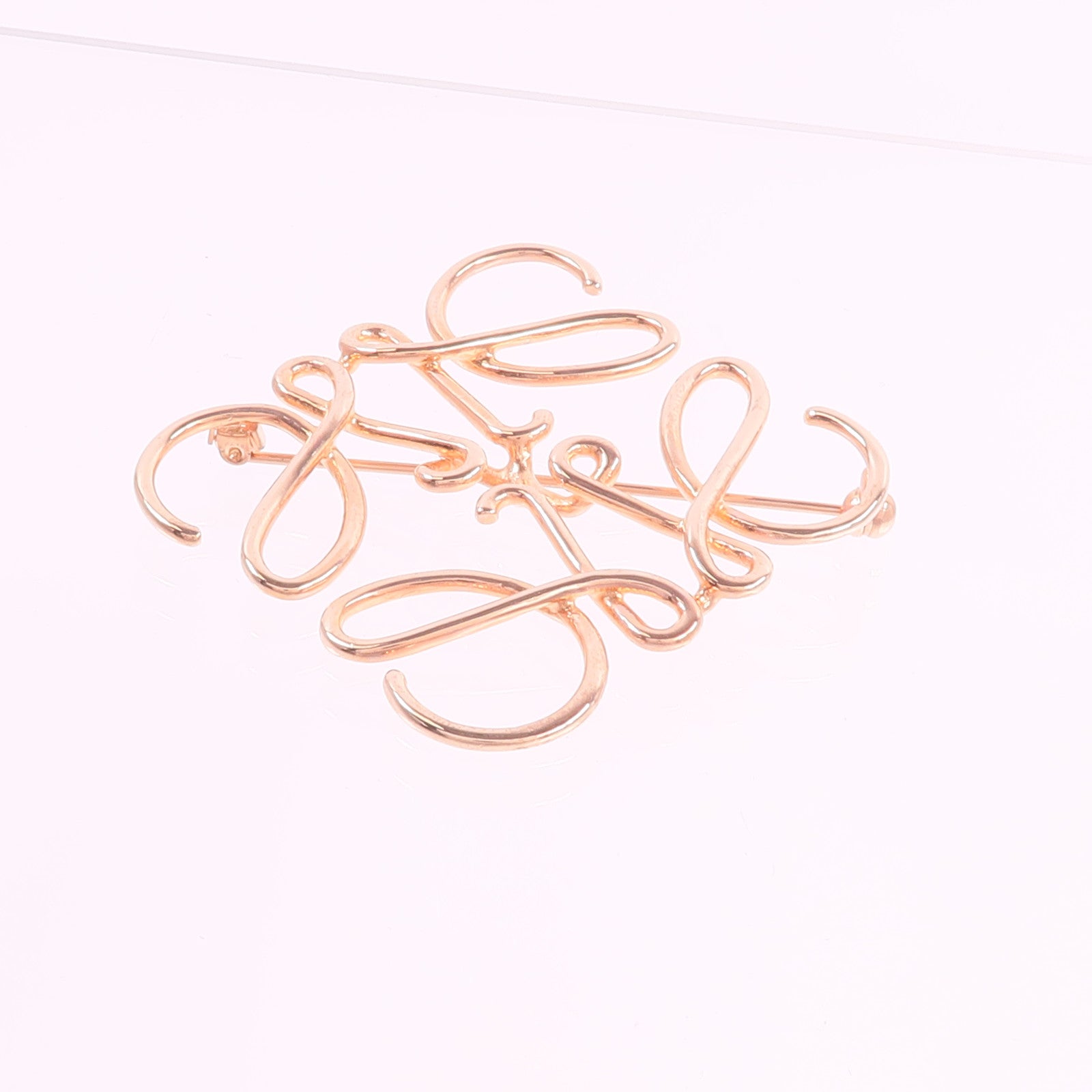 LOEWE 金屬Anagram Brooch胸針