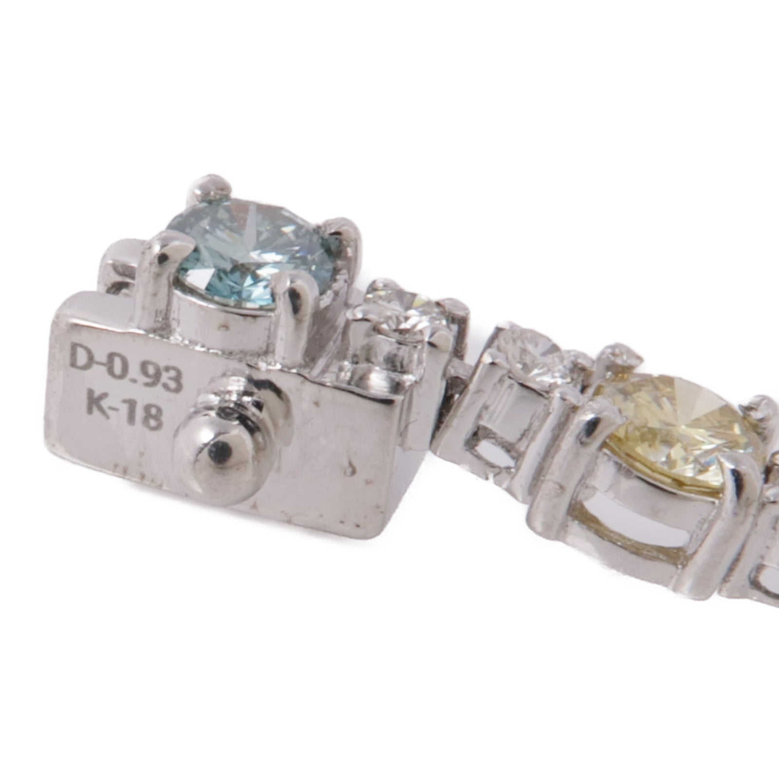 JEWELRY 【激減優惠】18K白金Diamond Bracelet鑽石手鏈