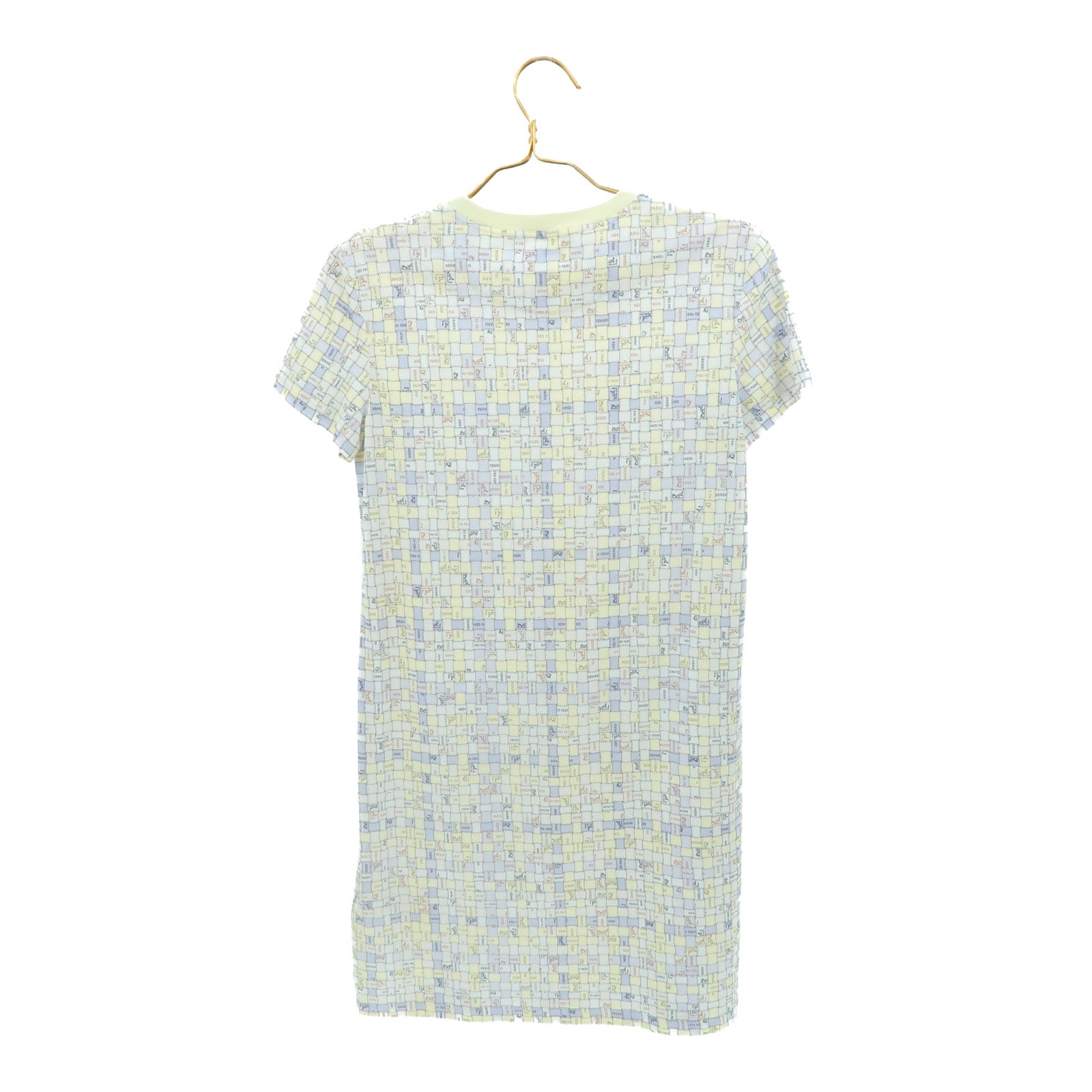 HERMES Cotton Bolduc Printed Dress連身裙