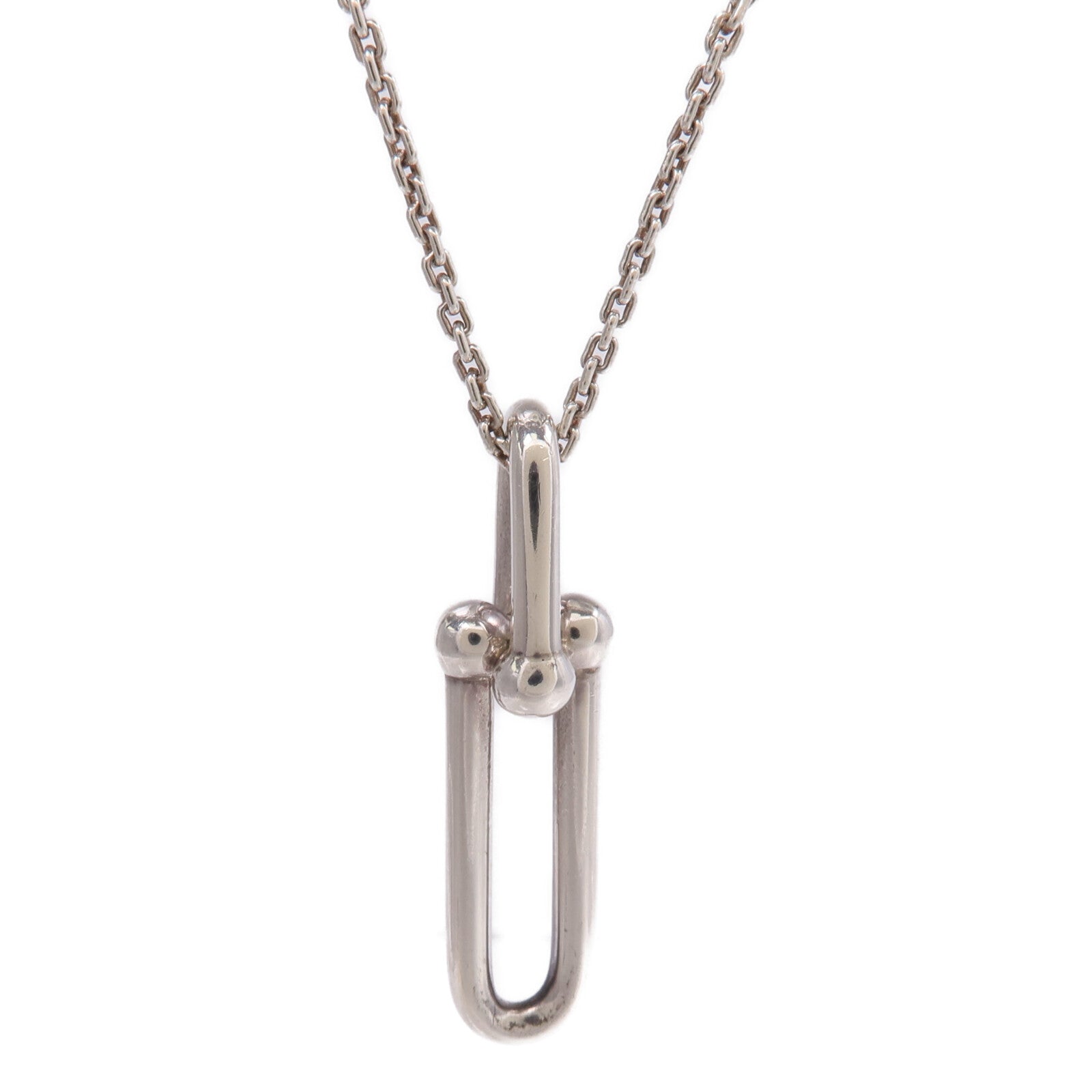 TIFFANY＆CO 925純銀HardWear Necklace項鍊