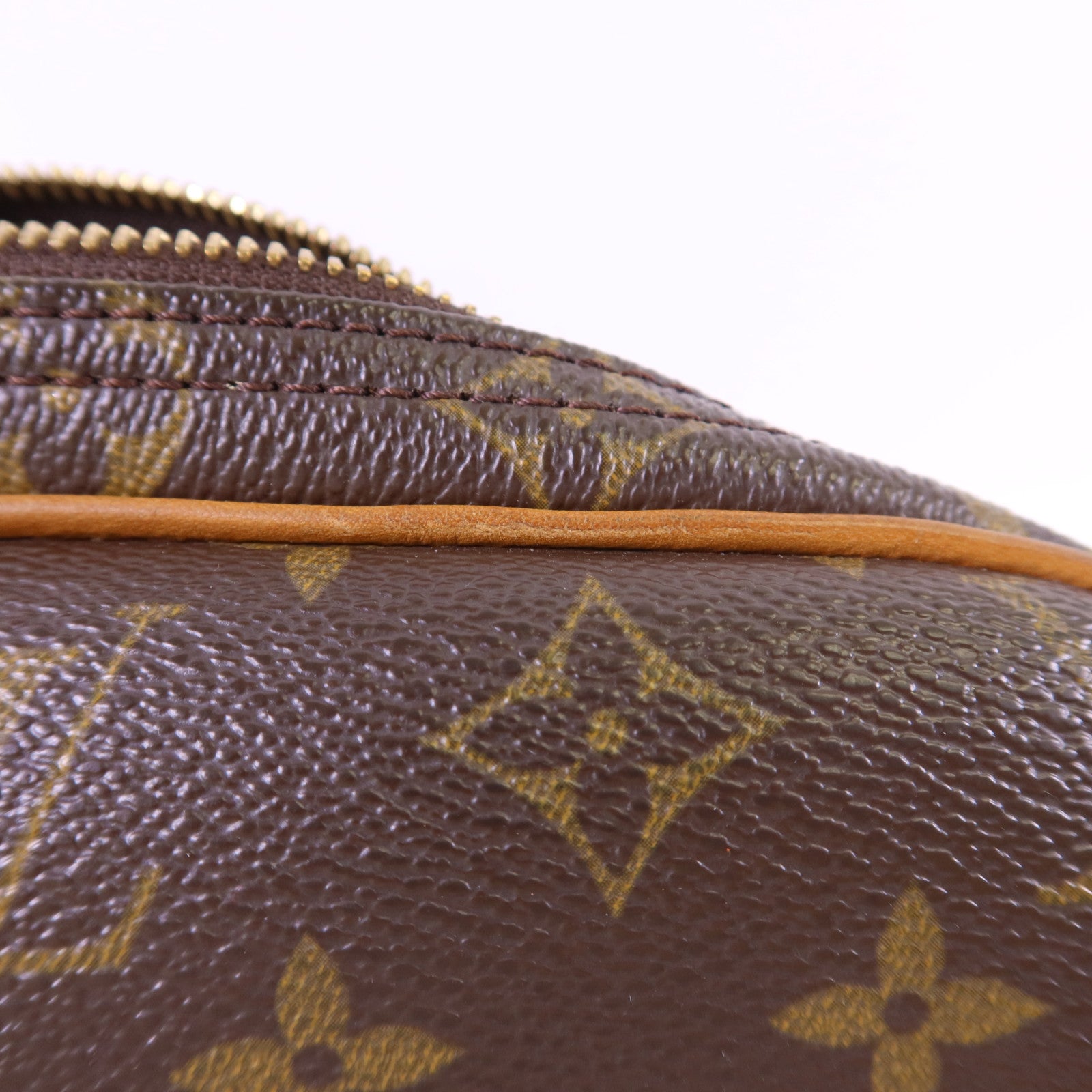 LOUIS VUITTON Monogram Reporter PM金扣肩背袋