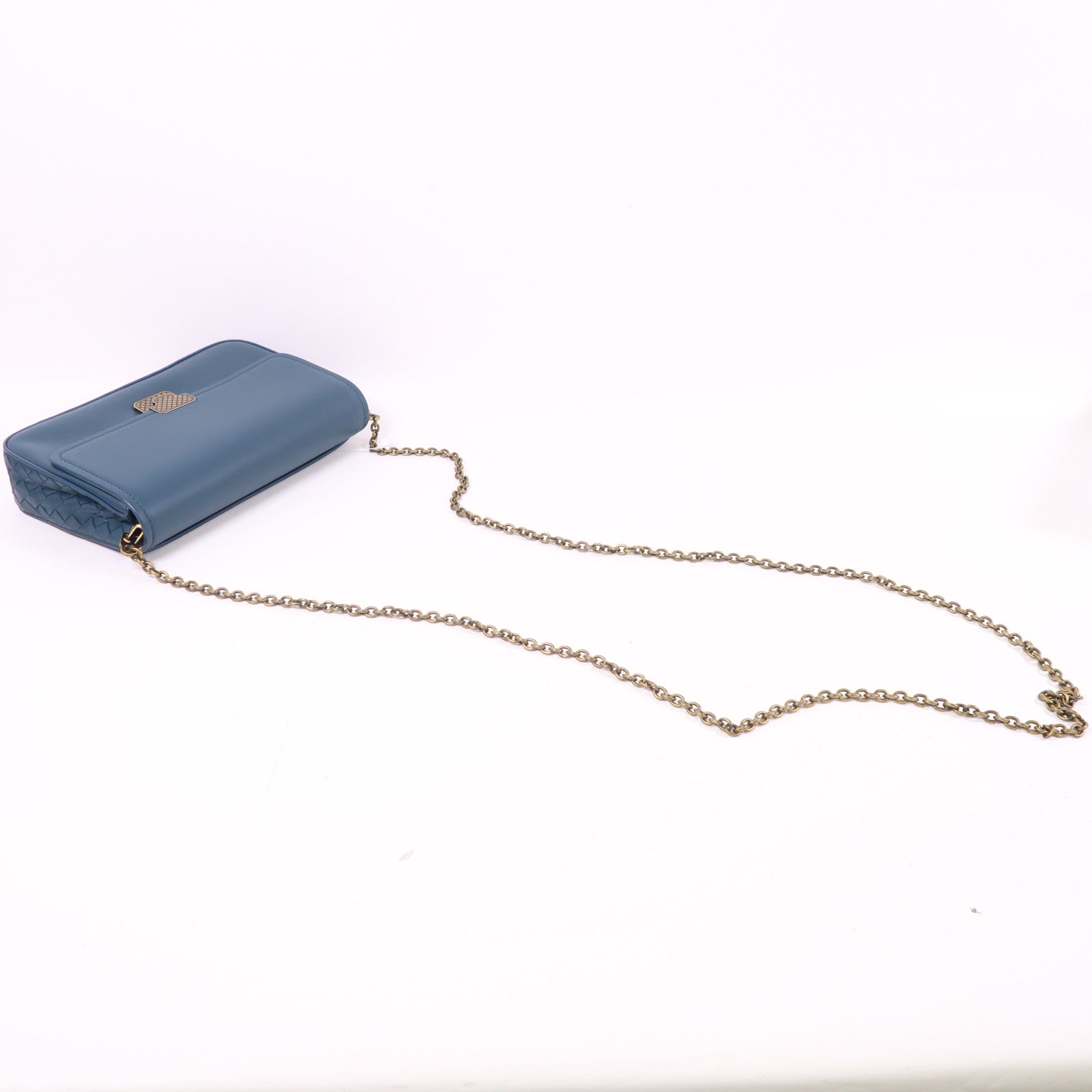 BOTTEGA VENETA 牛皮皮革Chain Shoulder鏈帶肩背袋