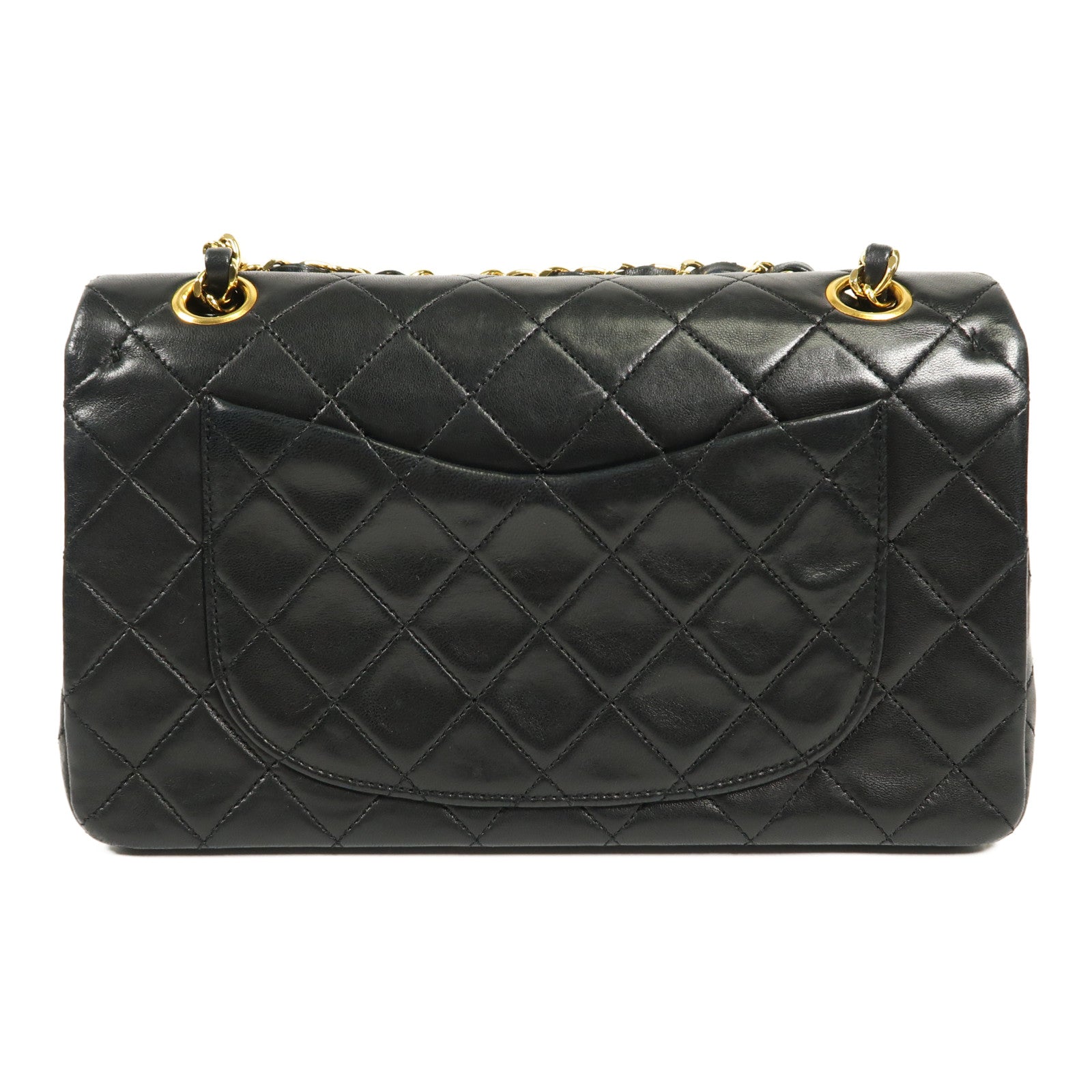 CHANEL 羊皮皮革Classic 23 Vintage金扣鏈帶肩背袋