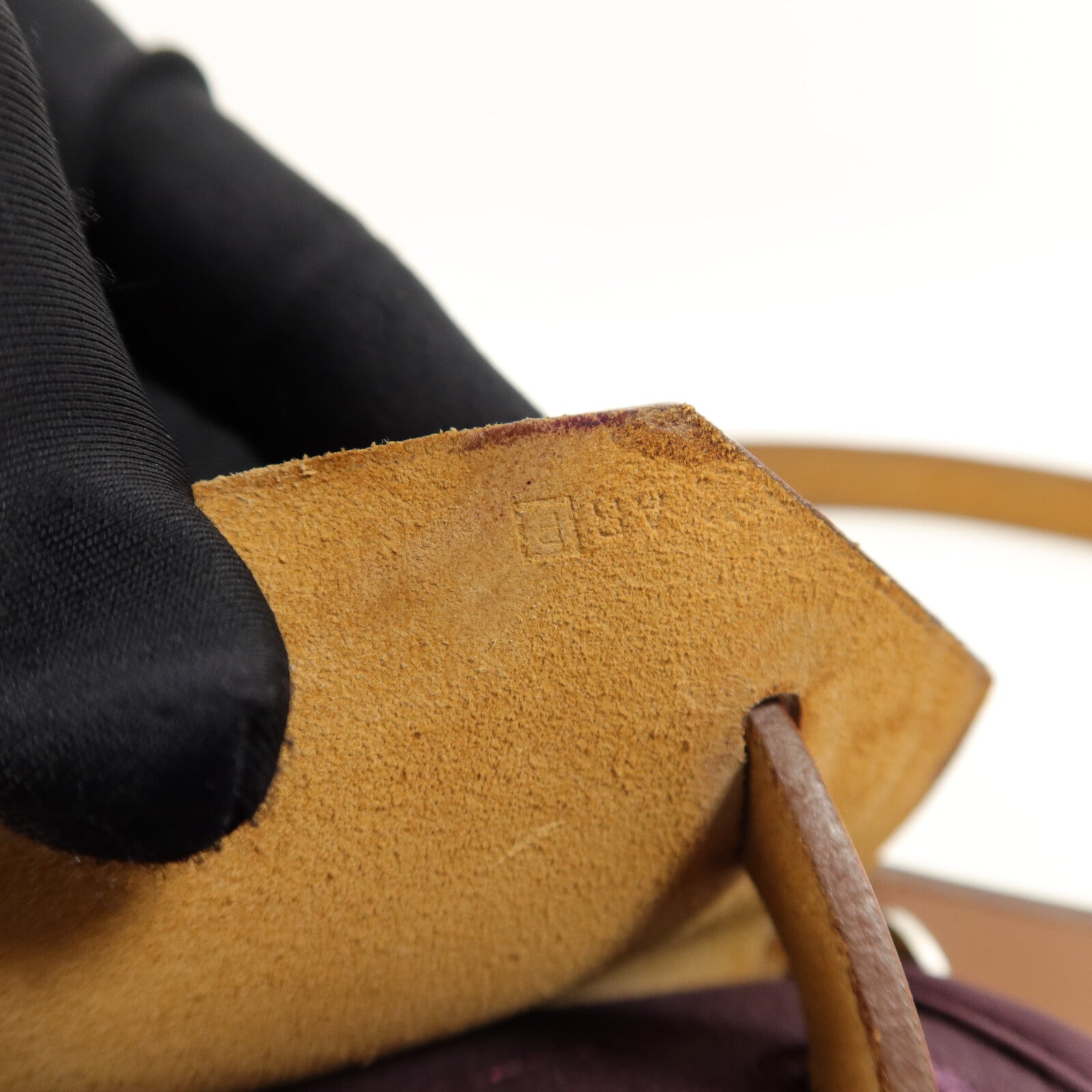HERMES 帆布Herbag PM手挽肩背兩用袋Anemone