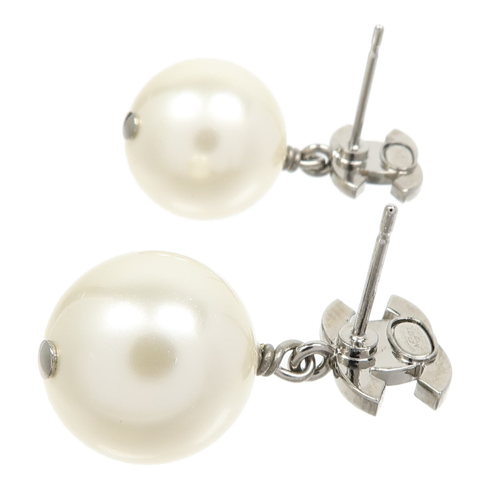 CHANEL 金屬/PVC Earrings耳環