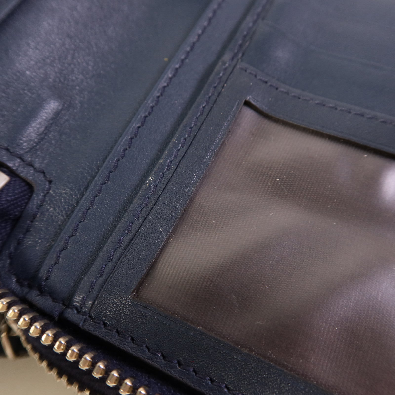 GUCCI 牛皮皮革Guccissima Travel Document Wallet銀扣長錢包