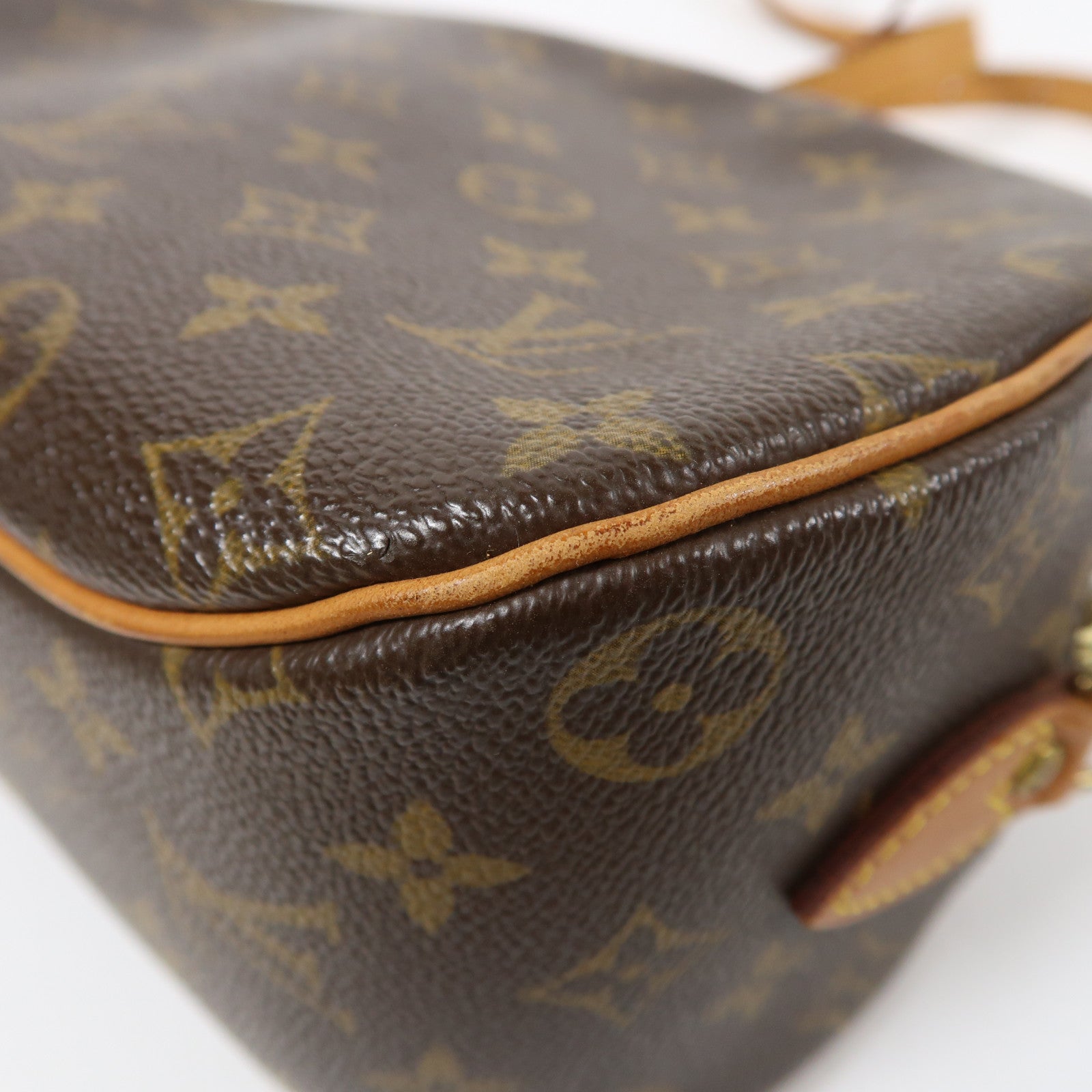 LOUIS VUITTON Monogram Blois金扣肩背袋棕色