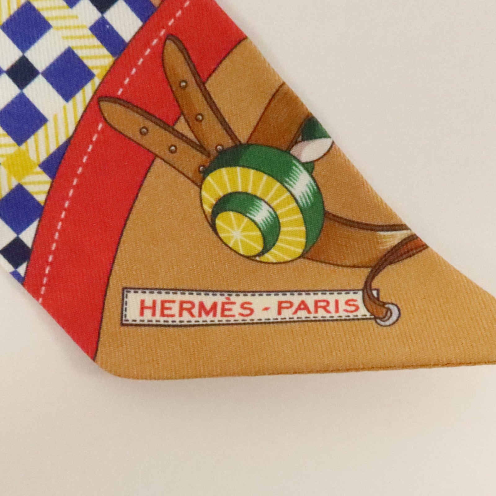 HERMES 絲質Twilly絲巾