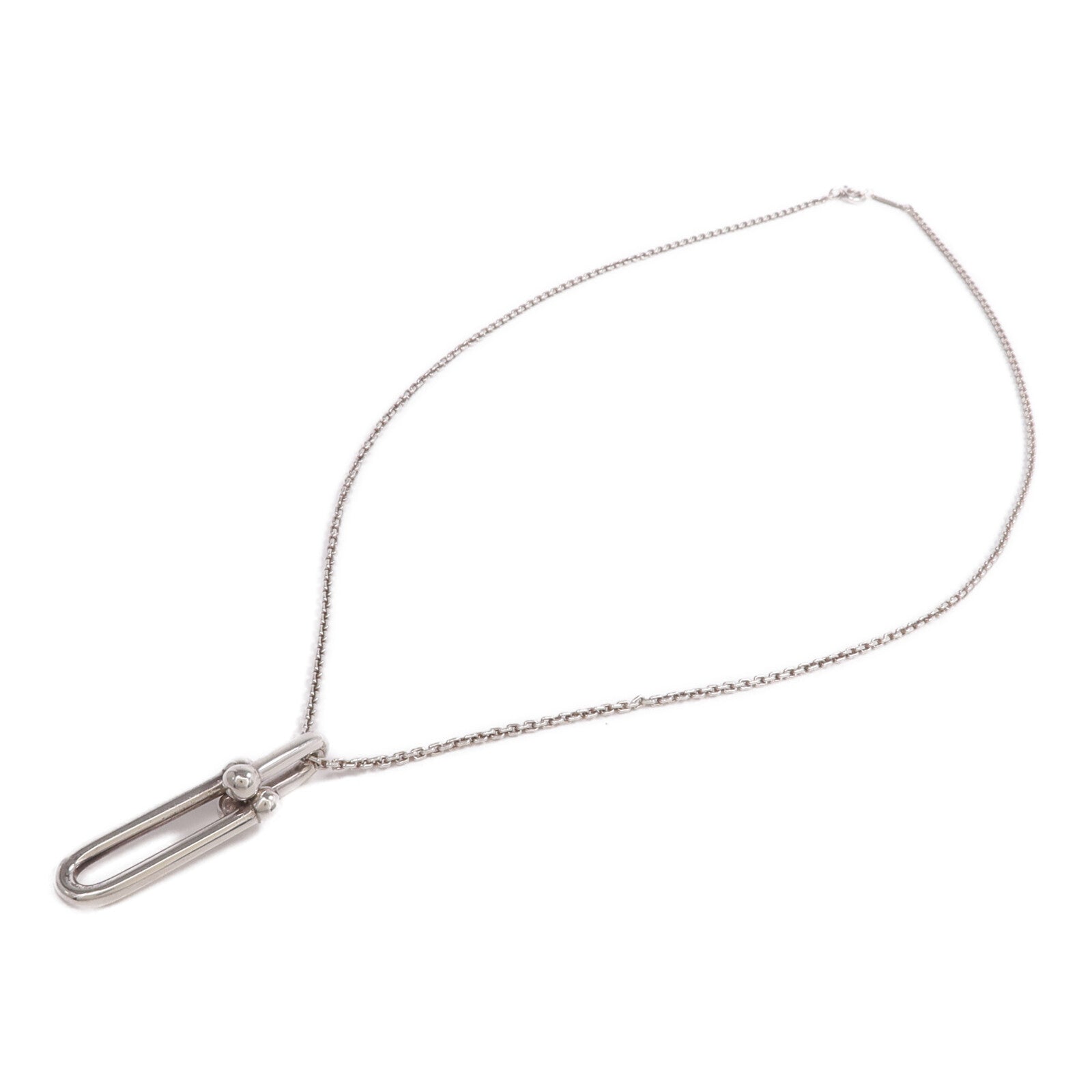 TIFFANY＆CO 925純銀HardWear Necklace項鍊