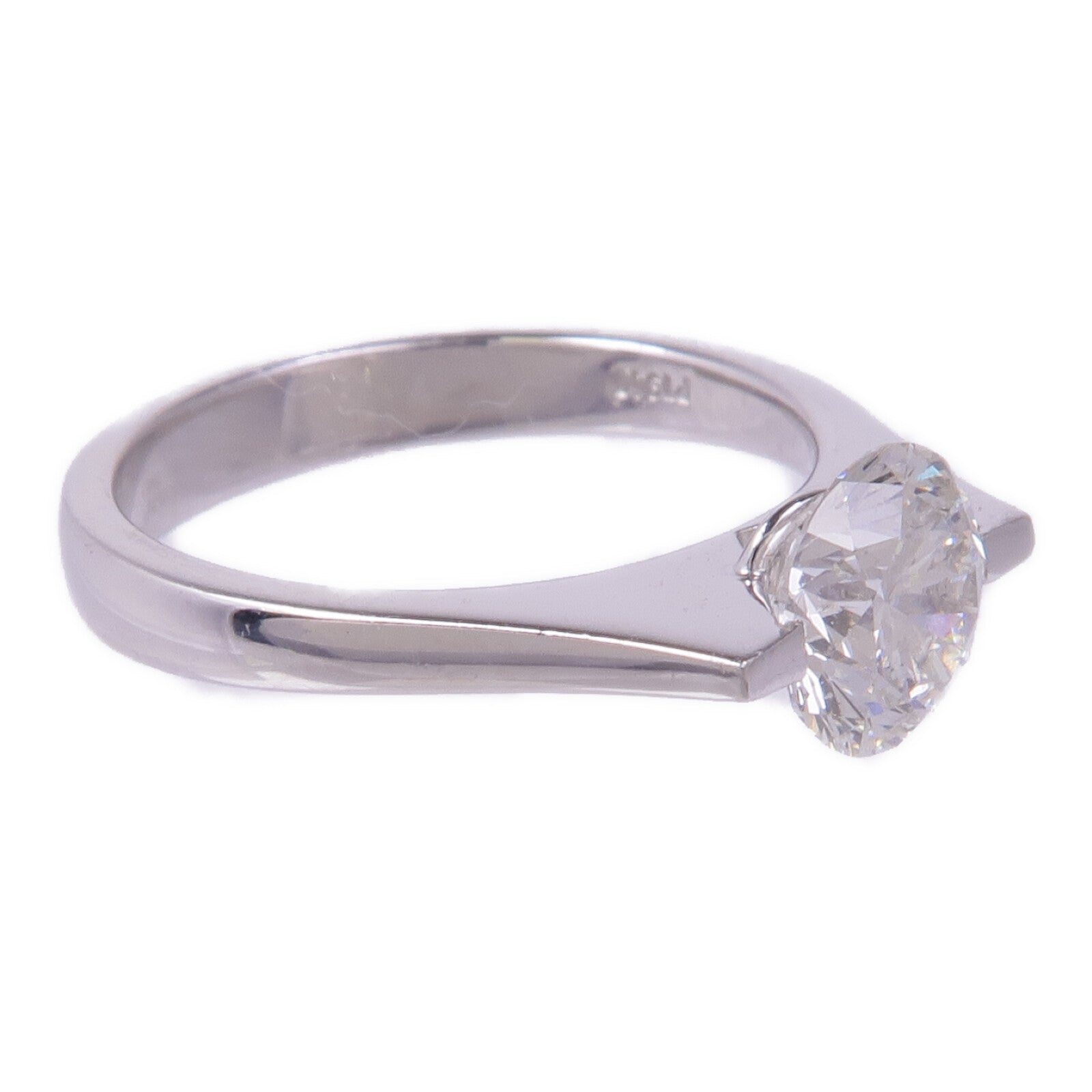 JEWELRY PT900鉑金Diamond Ring鑽石戒指US#4.5