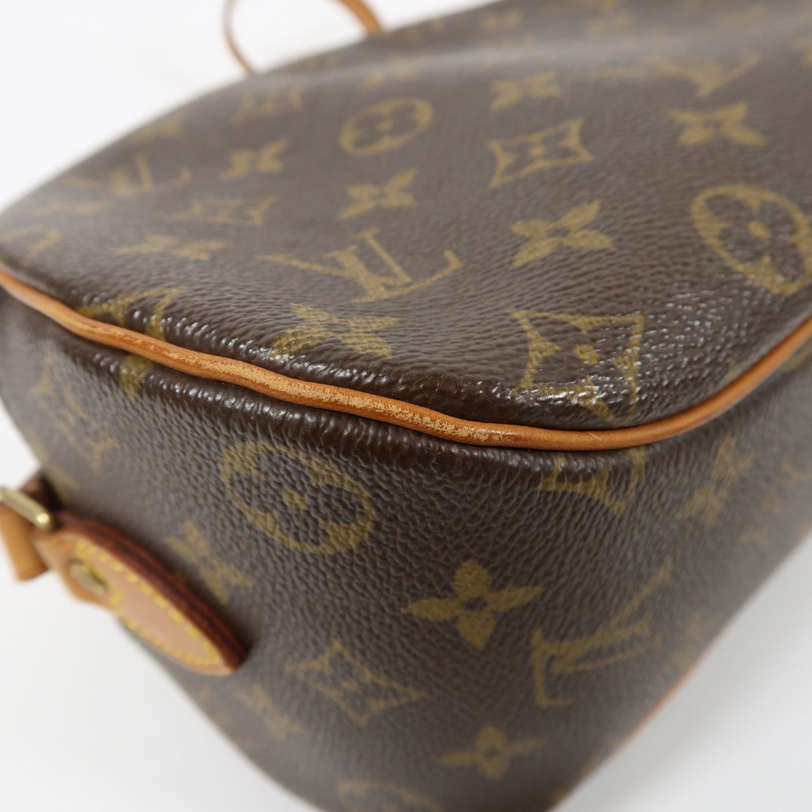 LOUIS VUITTON Monogram Blois金扣肩背袋棕色