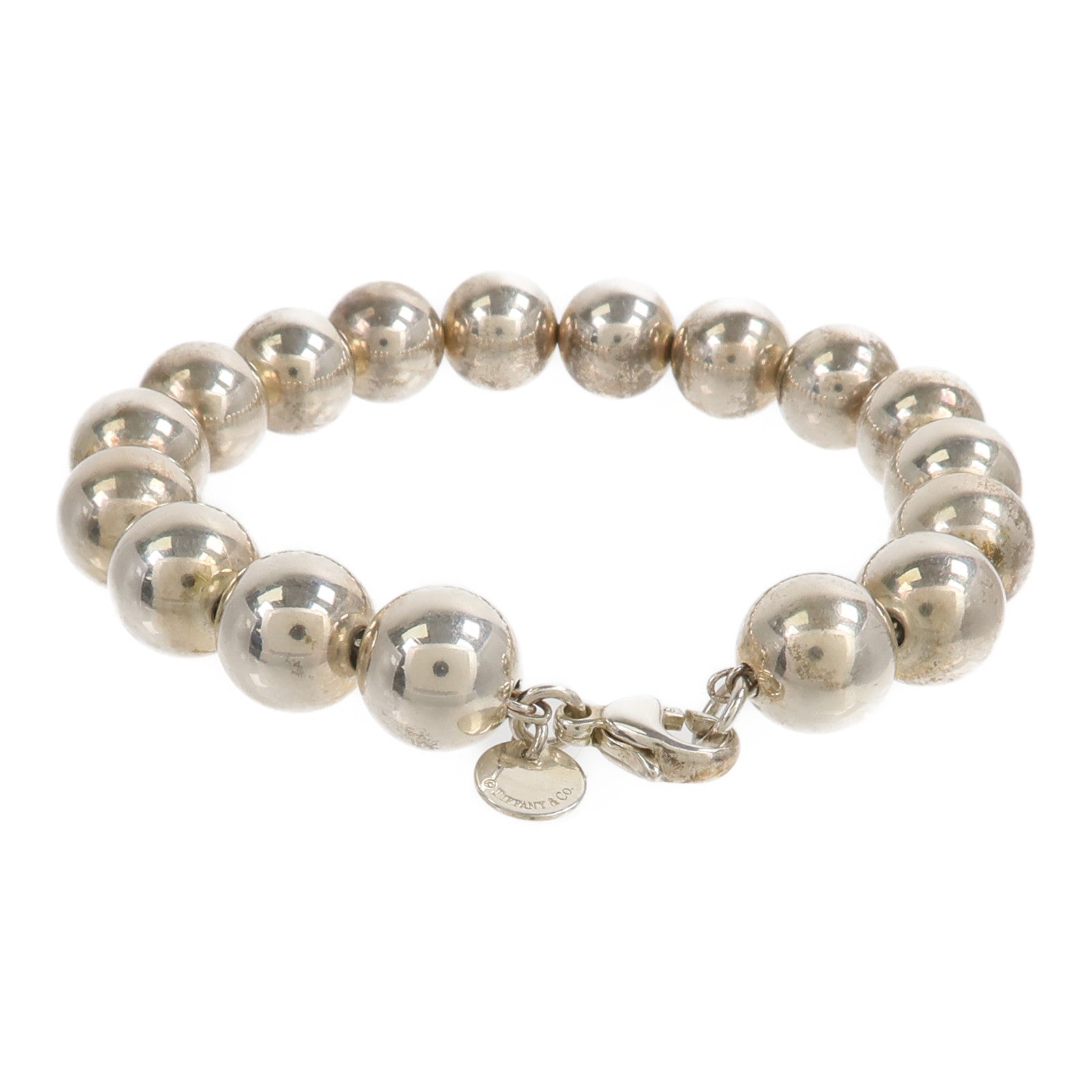 TIFFANY＆CO 925純銀Ball Bracelet手鏈