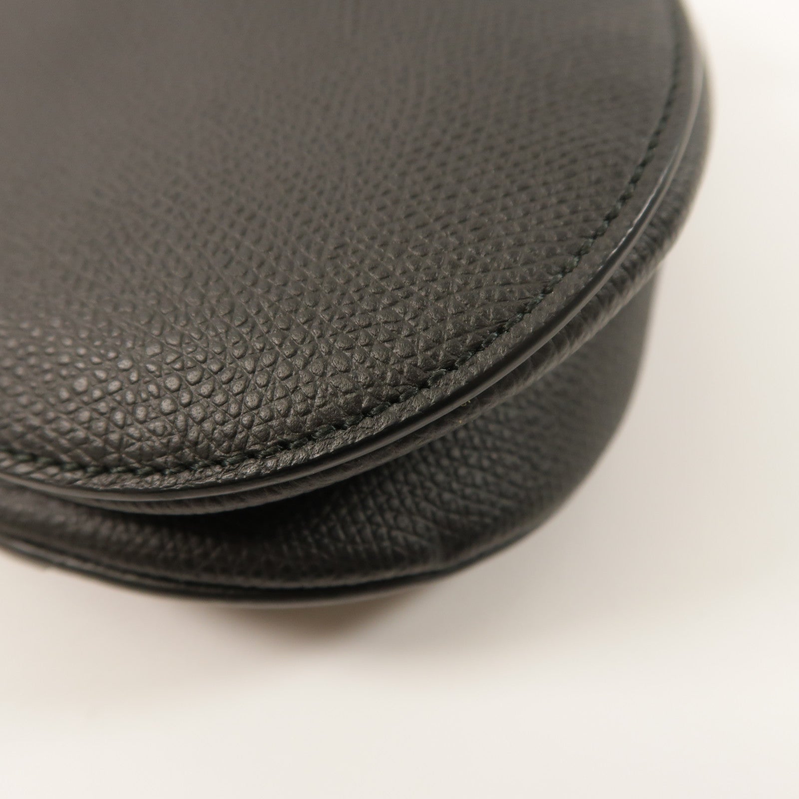 Dior 牛皮皮革Mini Saddle金扣手挽袋
