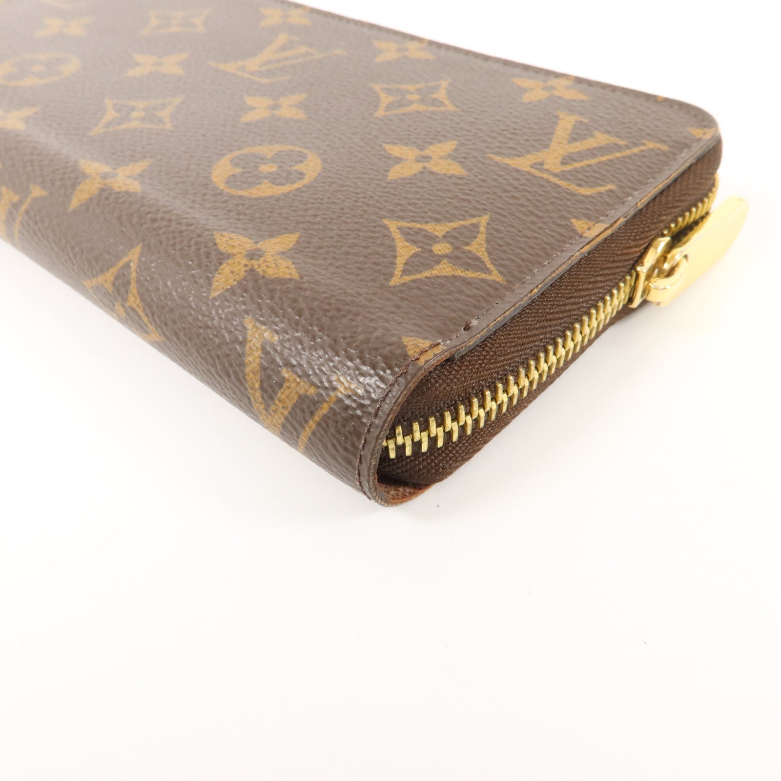LOUIS VUITTON Monogram Zipper Long Wallet金扣長錢包