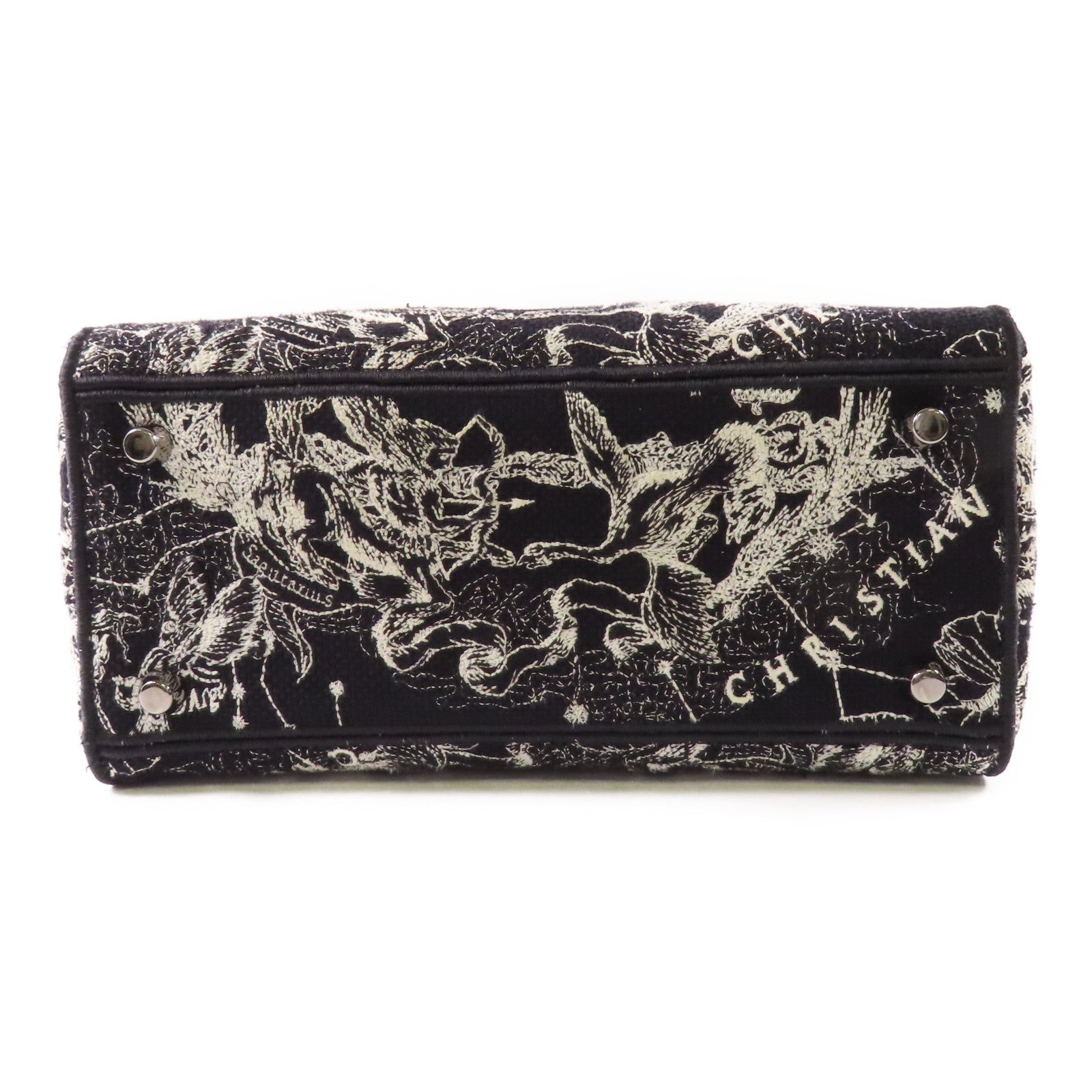 Dior 【激減優惠】帆布Lady D-Lite Medium手挽肩背兩用袋