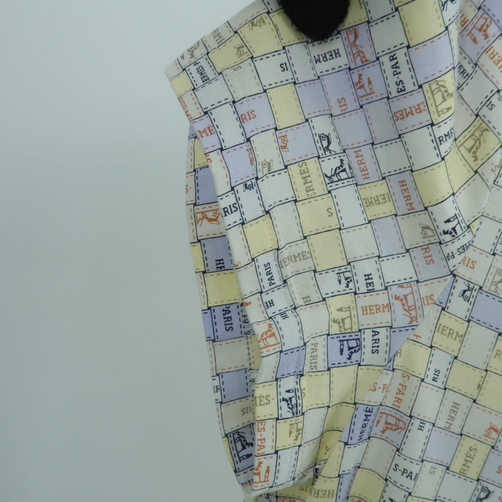 HERMES Cotton Bolduc Printed Dress連身裙