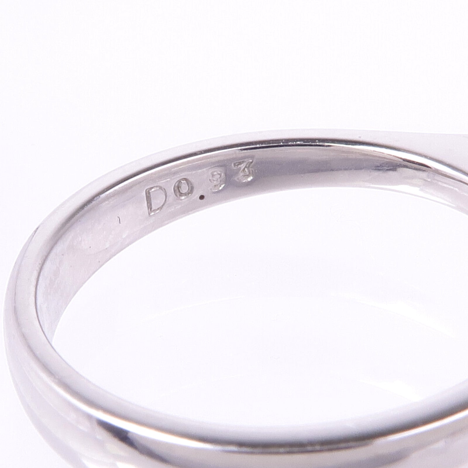 JEWELRY PT900鉑金Diamond Ring鑽石戒指US#4.5