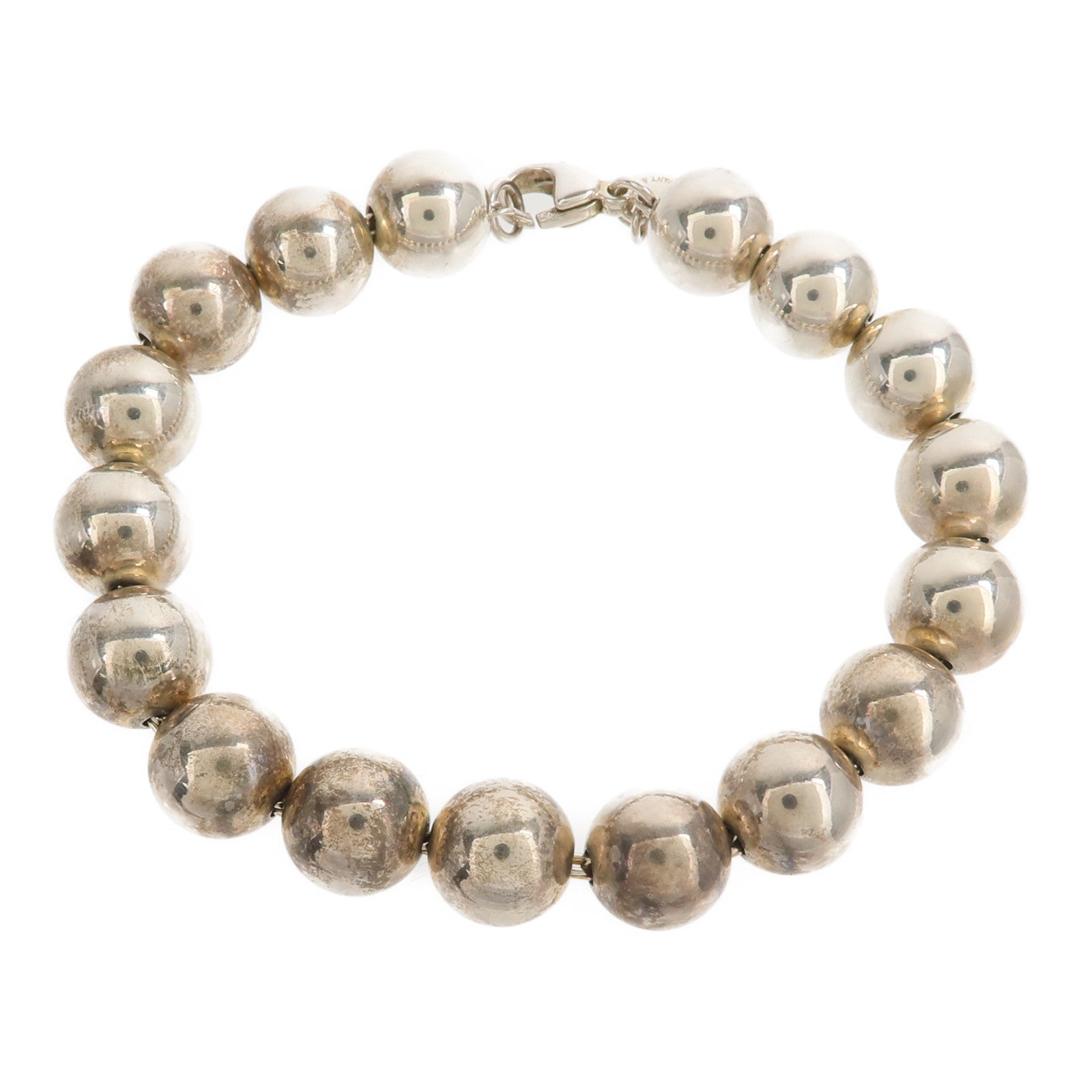 TIFFANY＆CO 925純銀Ball Bracelet手鏈